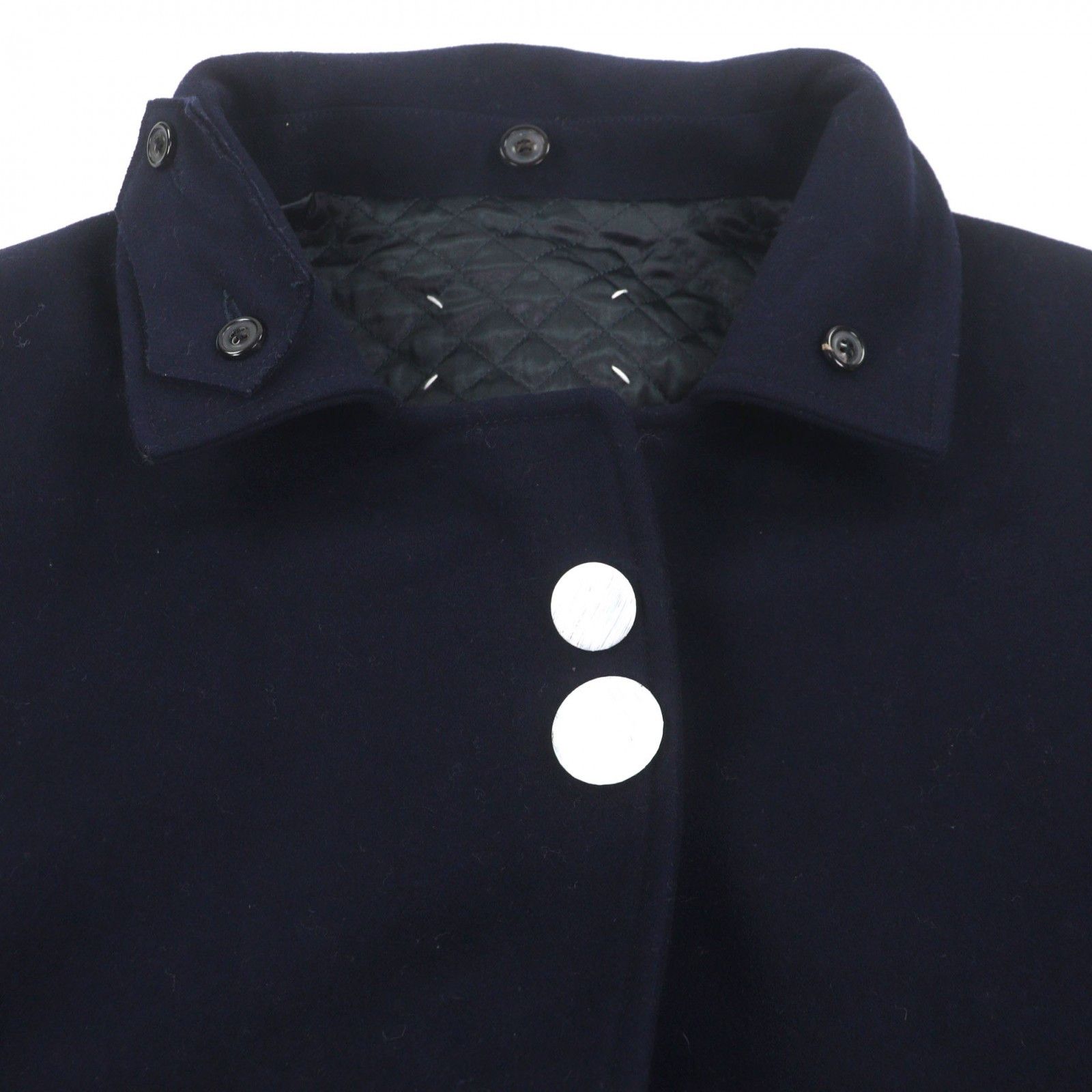Maison Margiela Maison Margiela Maison Margiela Wool Coat Textile Outerwear S30AA0178 DUTY FREE for USA Size ONE SIZE - 4 Thumbnail