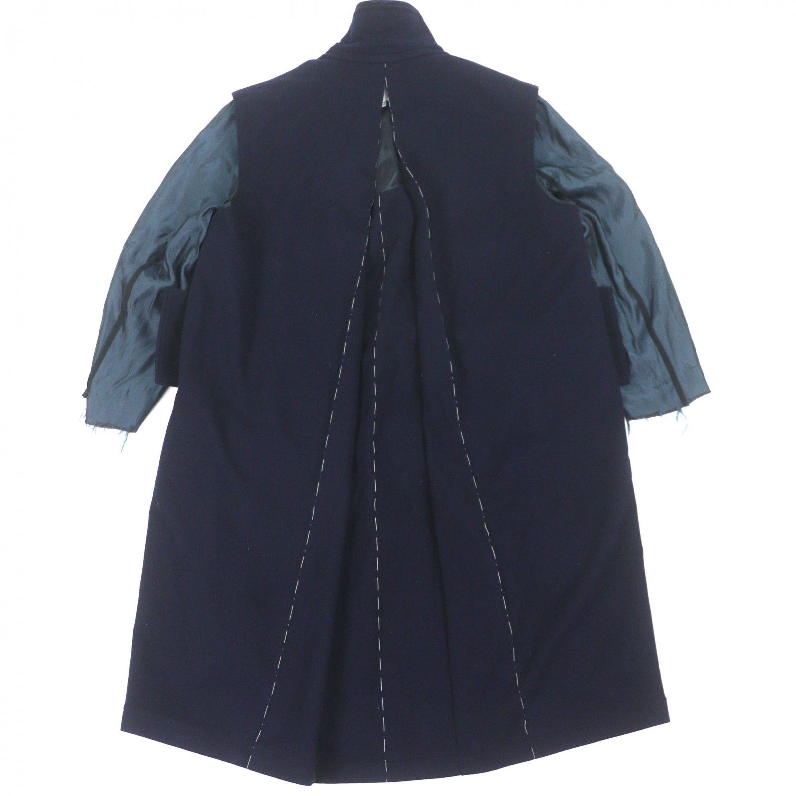 Maison Margiela Maison Margiela Maison Margiela Wool Coat Textile Outerwear S30AA0178 DUTY FREE for USA Size ONE SIZE - 6 Thumbnail