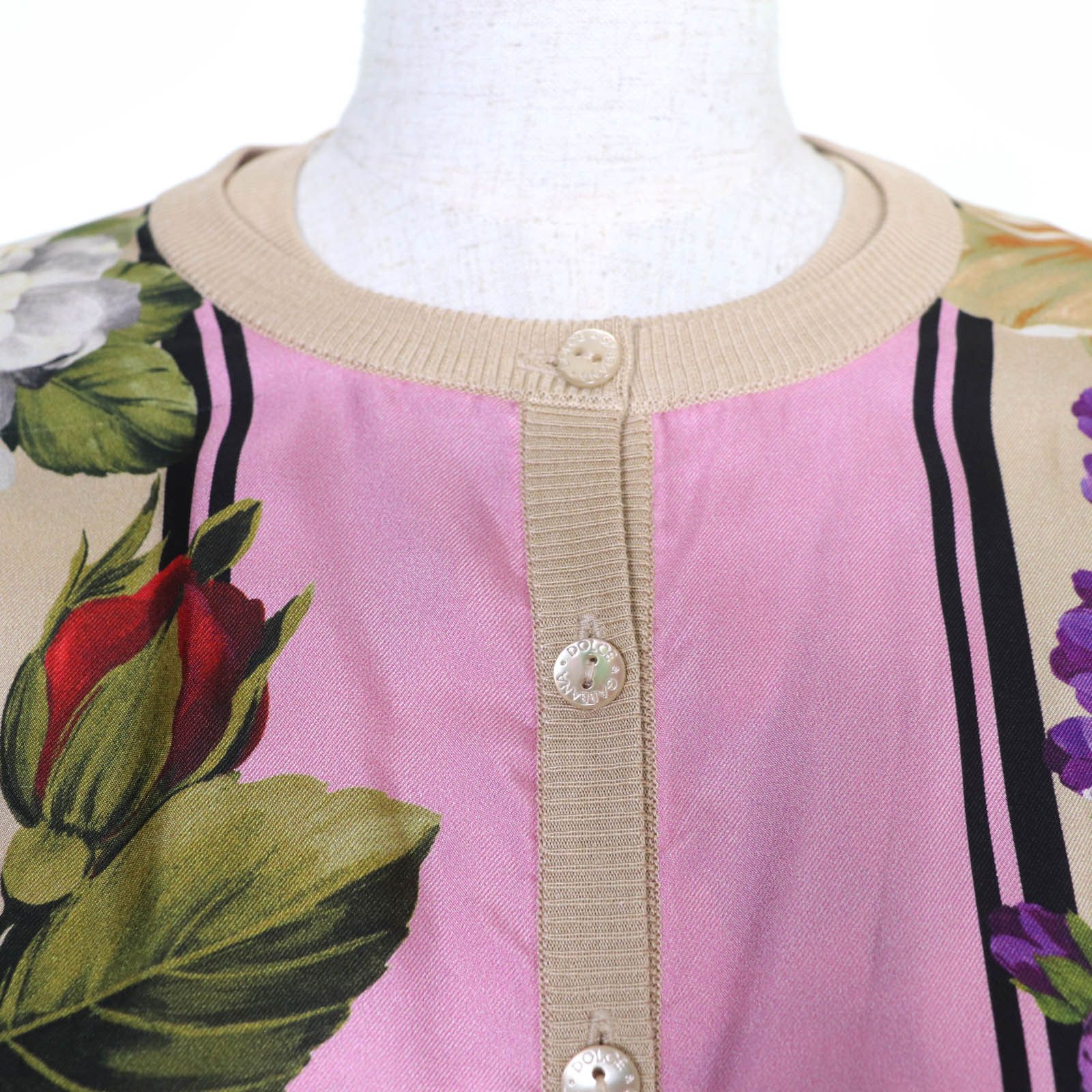 Dolce & Gabbana Dolce & Gabbana Dolce&Gabbana Silk Knit Cardigan Set Textile Tops FX619T/FX620T DUTY FREE for USA Size ONE SIZE - 5 Thumbnail