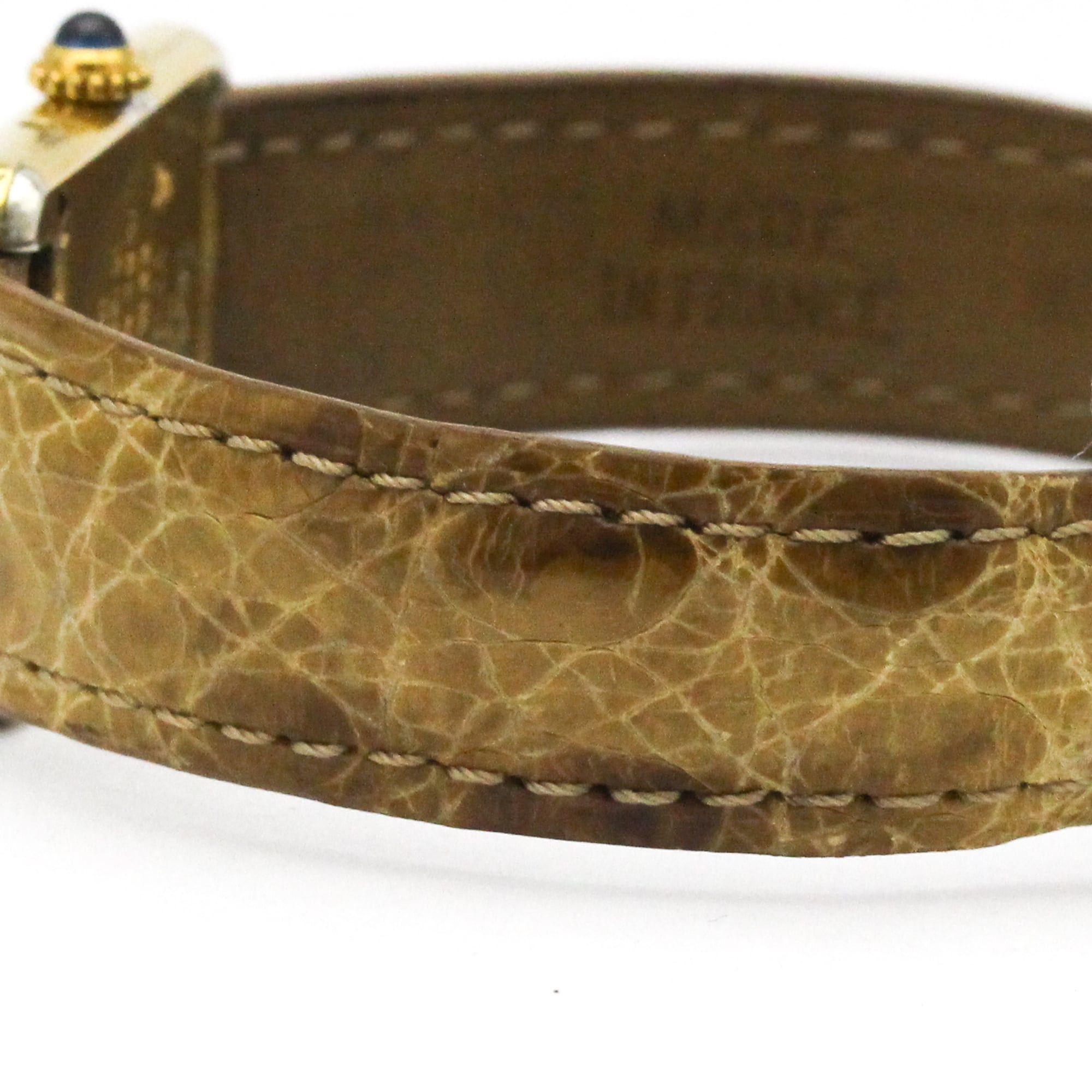 Cartier CARTIER Must Tank Vermeil Gold Plated Quartz Ladies Watch 5057001 Size ONE SIZE - 3 Thumbnail