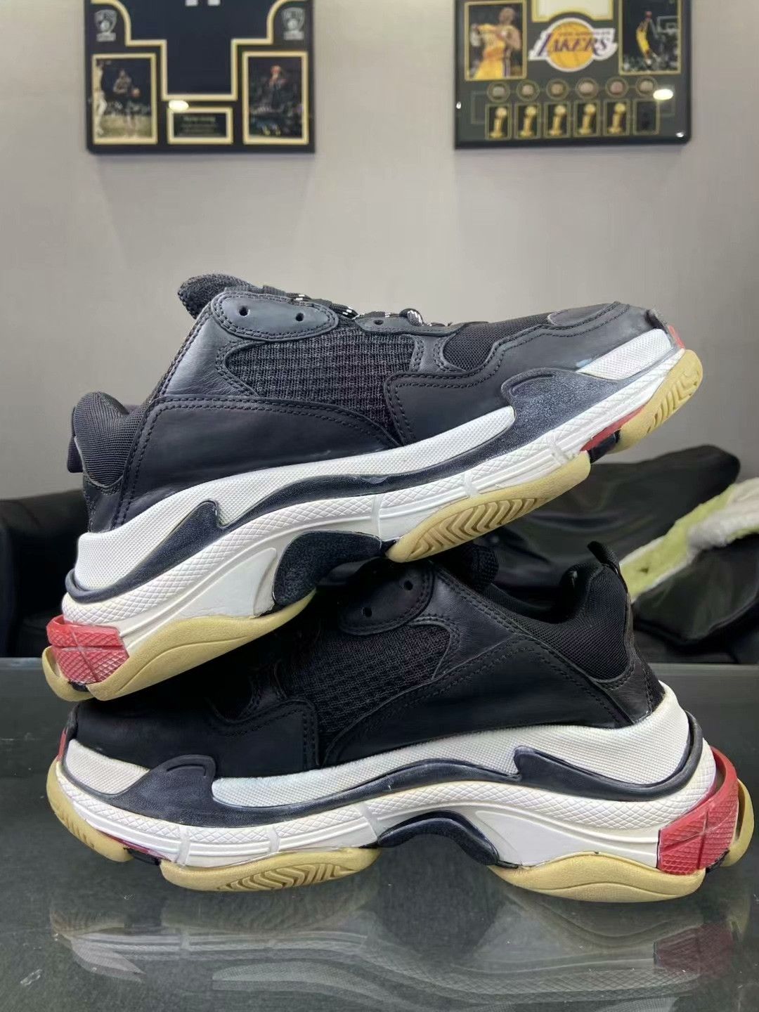 Balenciaga Balenciaga Black Lowtop Sneakers 8.5 Men Size US 8.5 / EU 41-42 - 6 Thumbnail