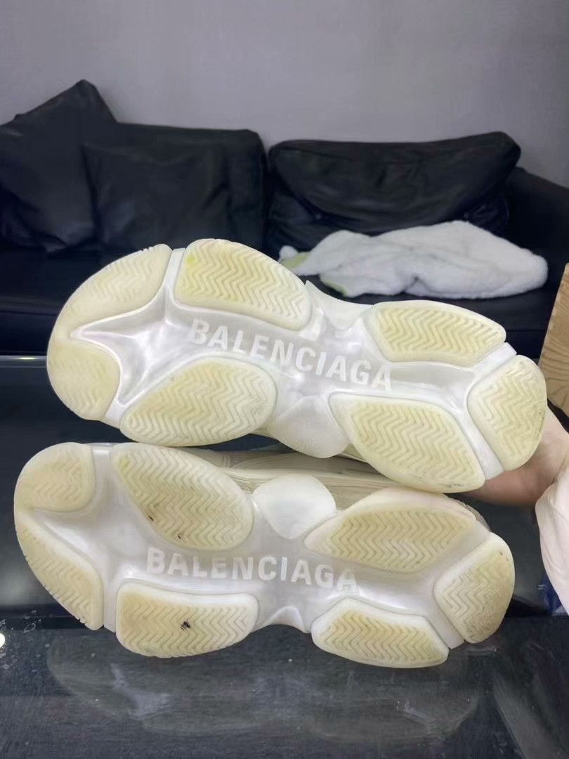 Balenciaga Balenciaga White Lowtop Sneakers us_7-5 Women Size US 7.5 / IT 37.5 - 5 Thumbnail