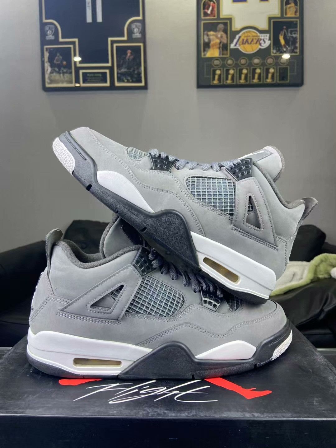 Nike Nike Gray Lowtop Sneakers 9.5 Men Size US 9.5 / EU 42-43 - 7 Thumbnail