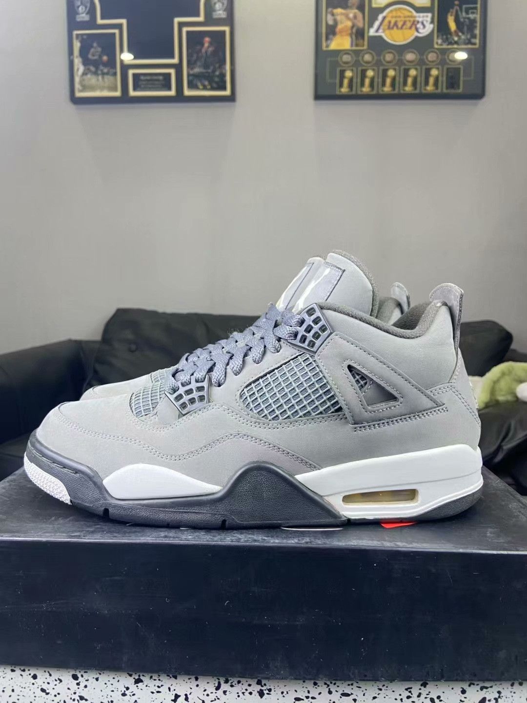 Nike Nike Gray Lowtop Sneakers 9.5 Men Size US 9.5 / EU 42-43 - 3 Thumbnail