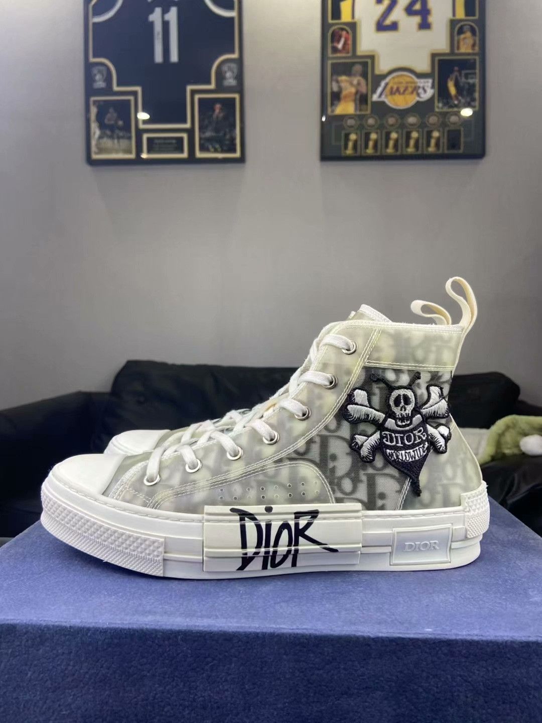 Dior Dior Hitop Sneakers 7.5 Men Size US 7.5 / EU 40-41 - 3 Thumbnail
