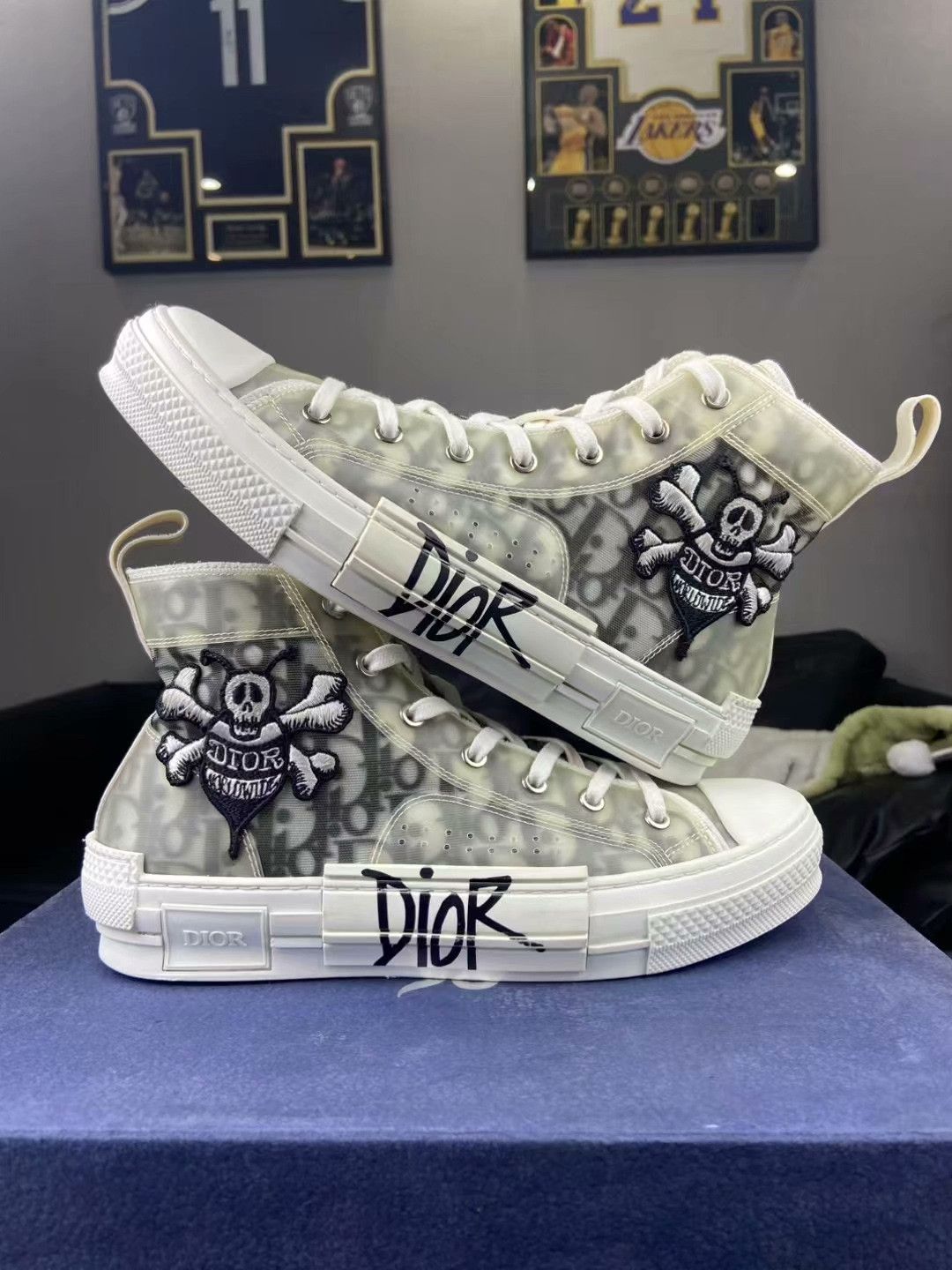 Dior Dior Hitop Sneakers 7.5 Men Size US 7.5 / EU 40-41 - 7 Thumbnail