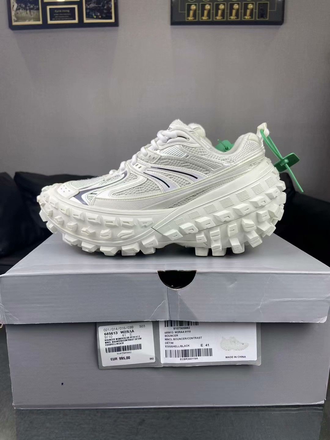 Balenciaga Balenciaga White Lowtop Sneakers 8.5 Men Size US 8.5 / EU 41-42 - 8 Thumbnail