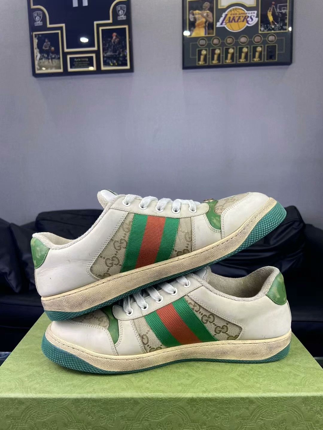 Gucci Gucci Lowtop Sneakers 10 Men Size US 10 / EU 43 - 6 Thumbnail