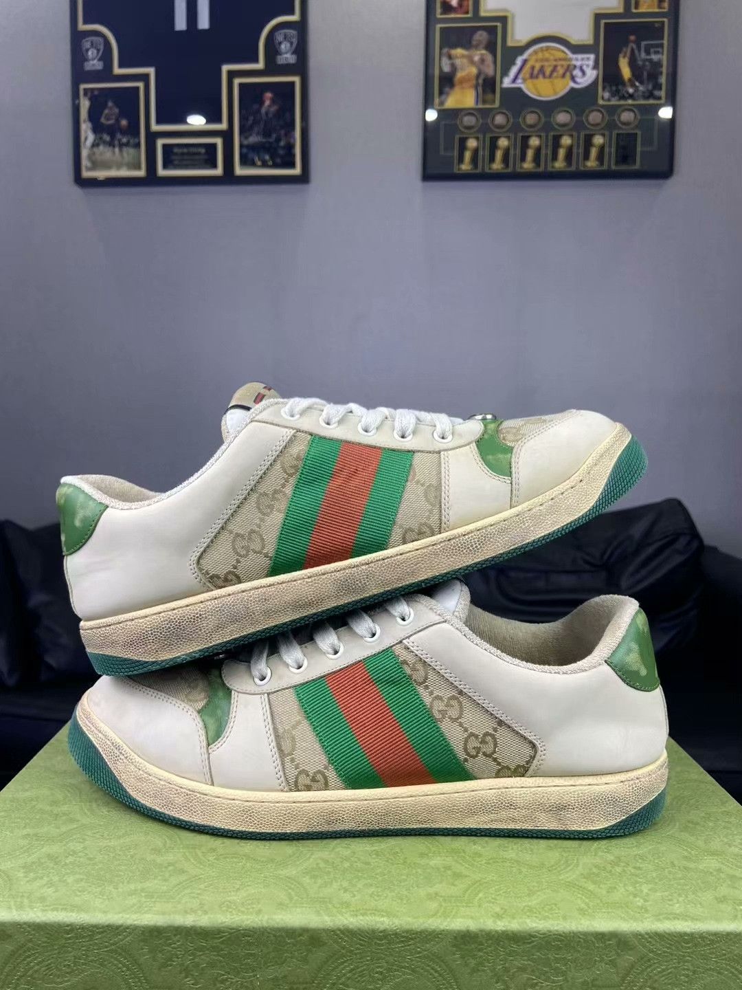 Gucci Gucci Lowtop Sneakers 10 Men Size US 10 / EU 43 - 7 Thumbnail
