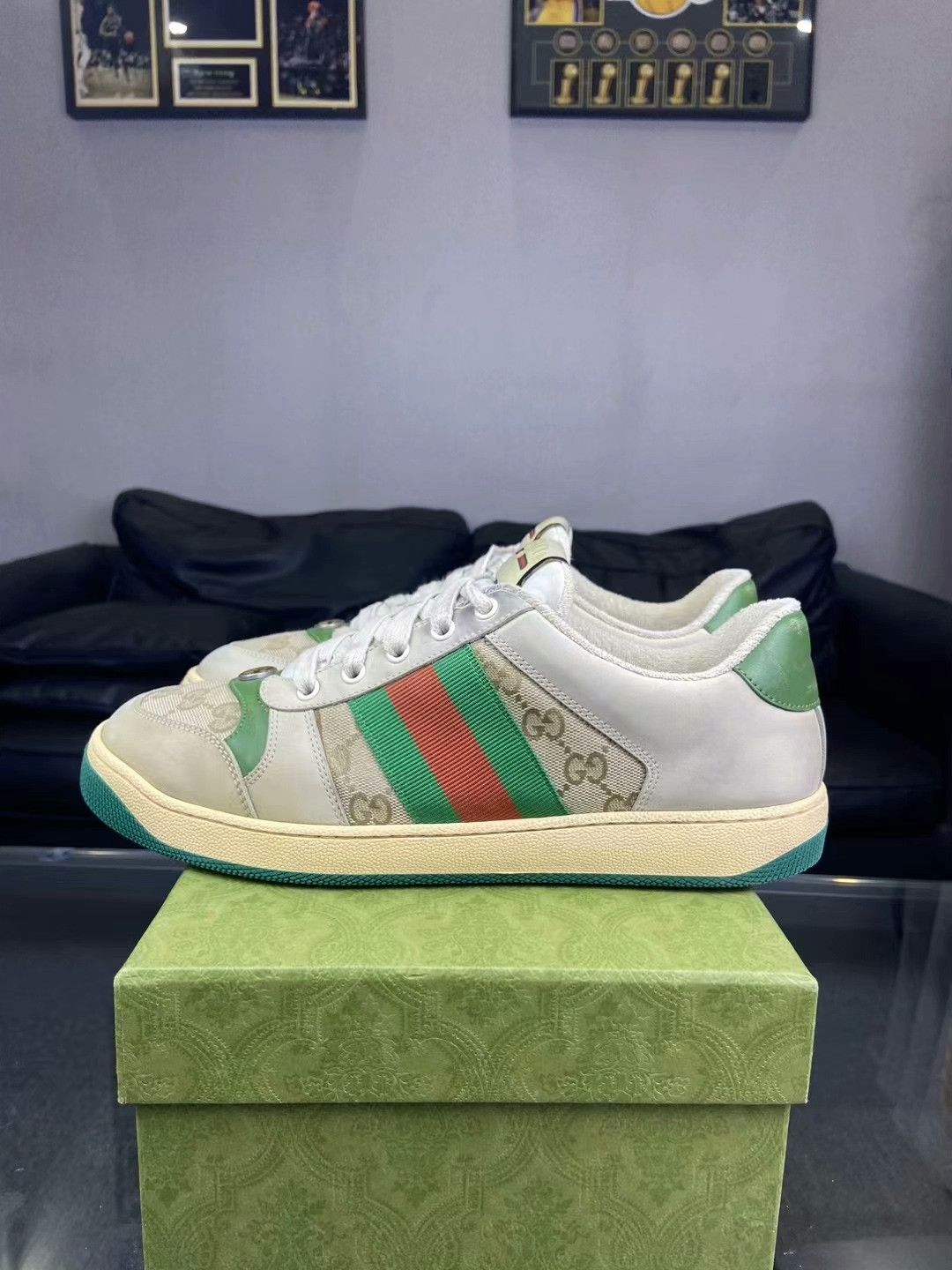 Gucci Gucci Lowtop Sneakers 9 Men Size US 9 / EU 42 - 8 Thumbnail