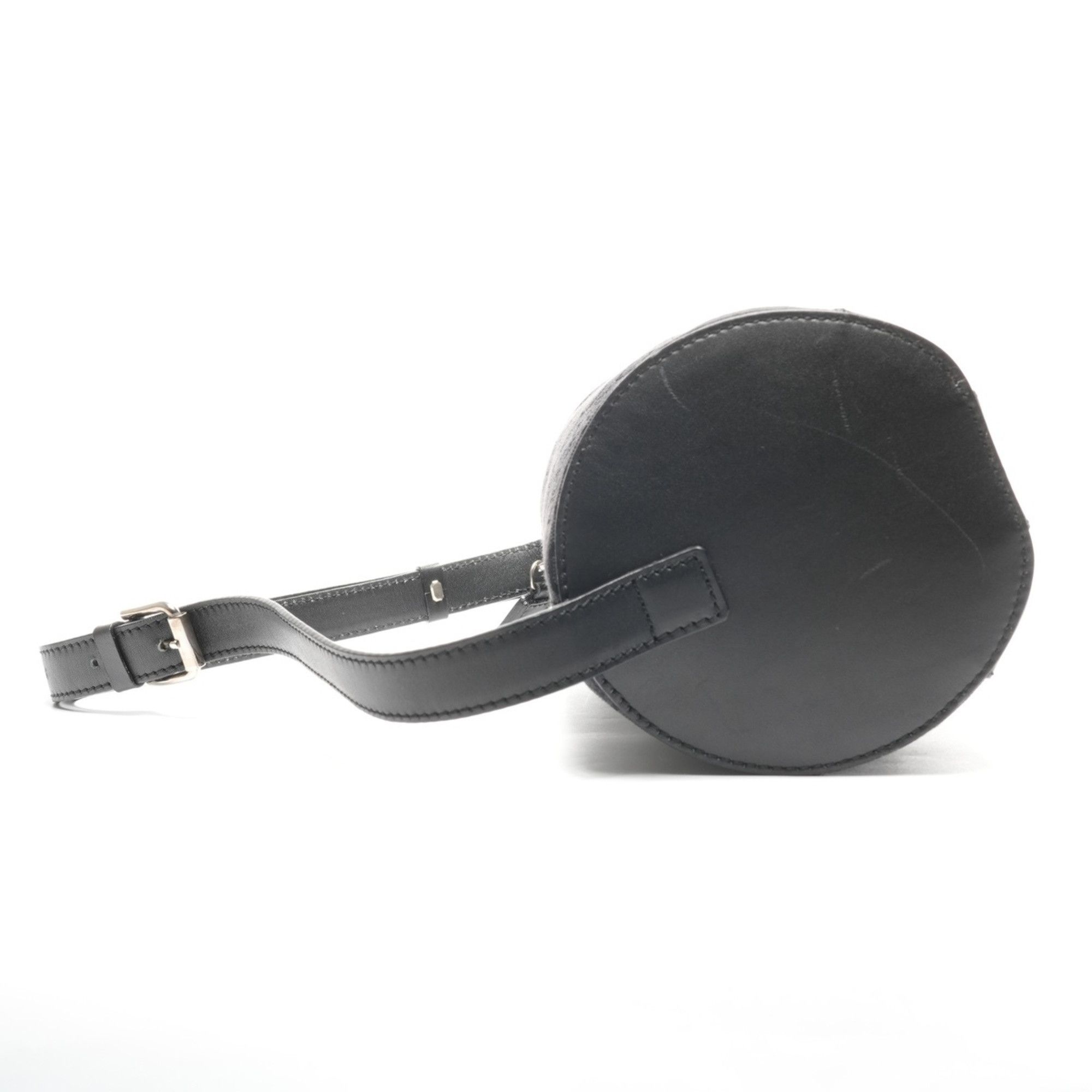 Celine Celine C Macadam Drum Canvas Shoulder Bag, Black, WS25281 Size ONE SIZE - 3 Thumbnail