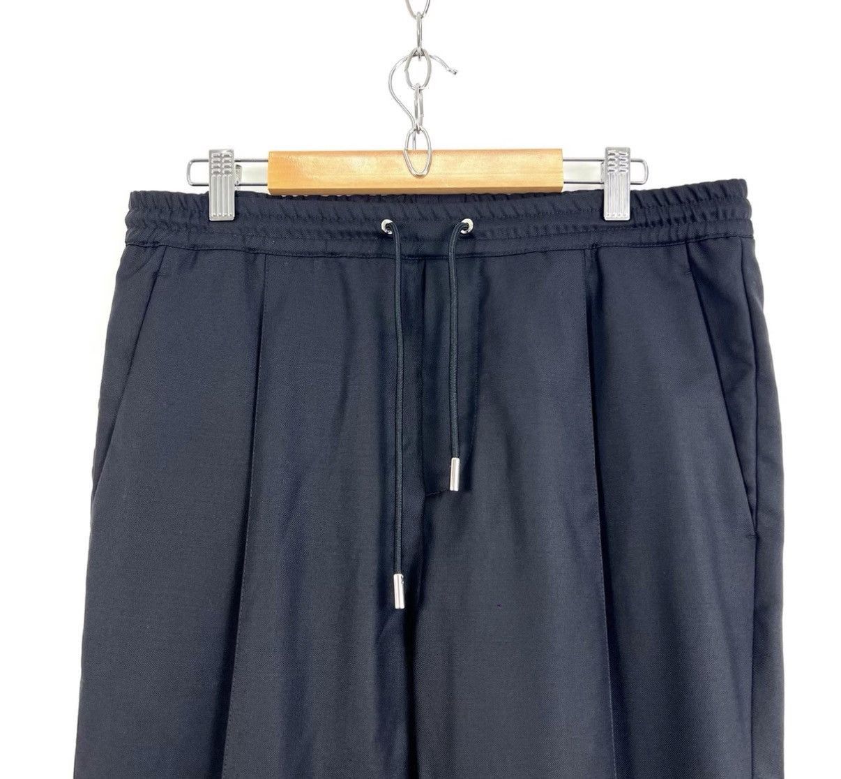 Dior Black Drawstring Jogger Pants Size 32 Size US 32 / EU 48 - 3 Thumbnail