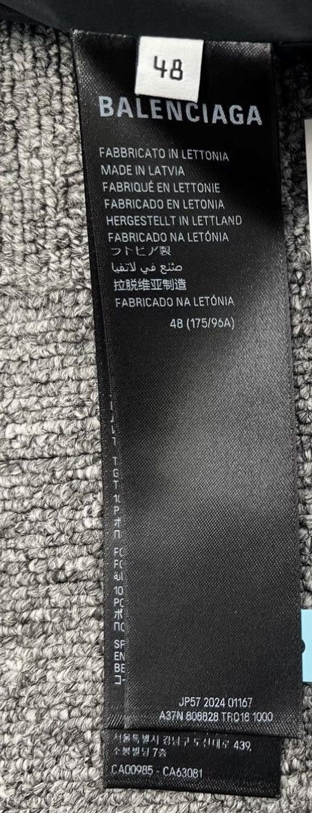 Balenciaga Black Puffer Vest with Zip Closure Size US M / EU 48-50 / 2 - 6 Thumbnail