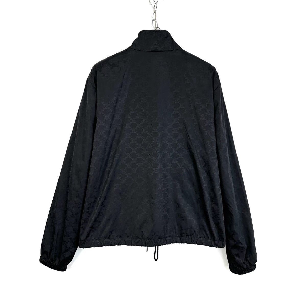 Celine Black Zip-Front Bomber Jacket Size US L / EU 52-54 / 3 - 2 Thumbnail