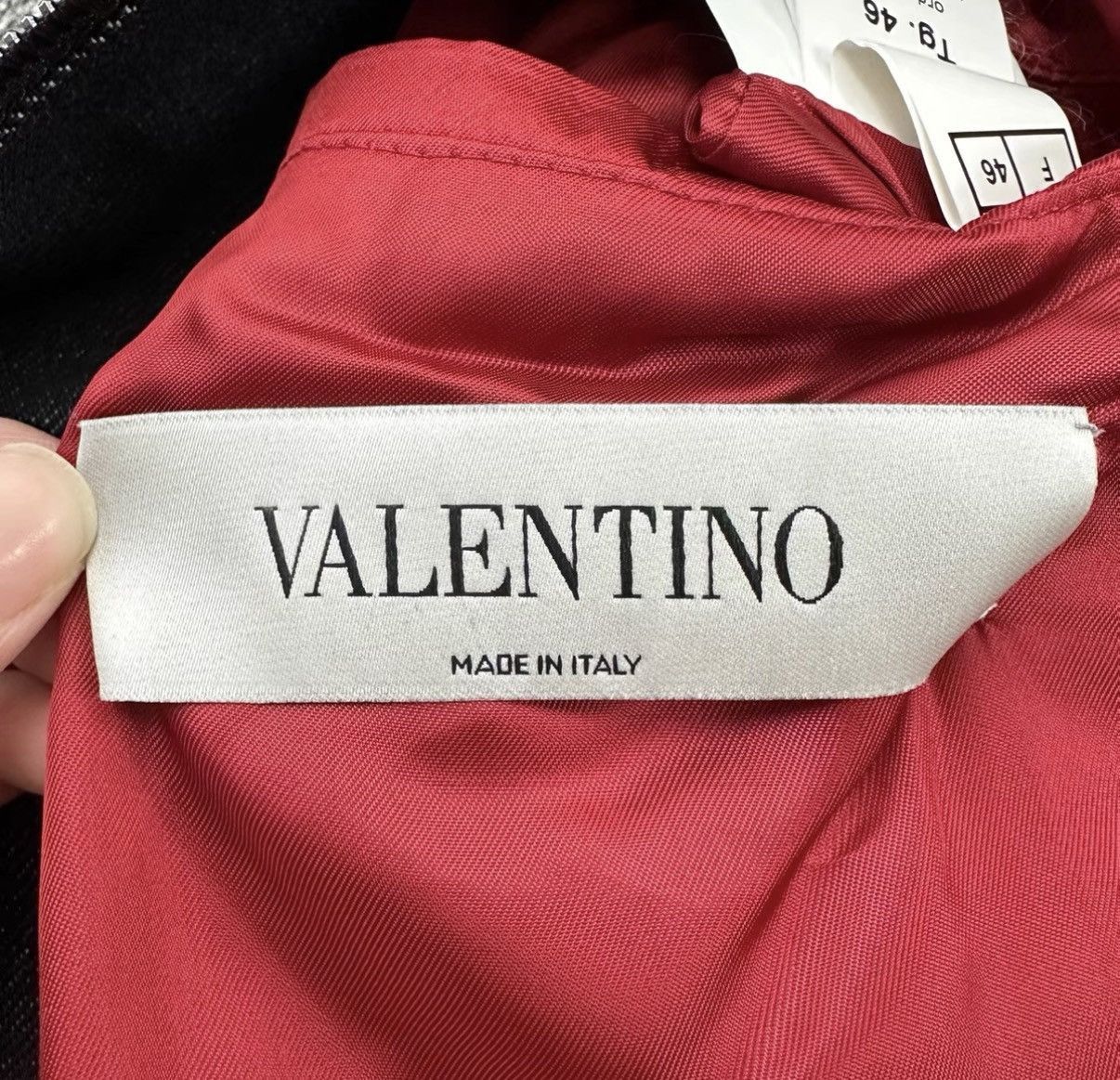 Valentino Black Graphic Print Zip-Up Jacket Size S Size US S / EU 44-46 / 1 - 4 Thumbnail