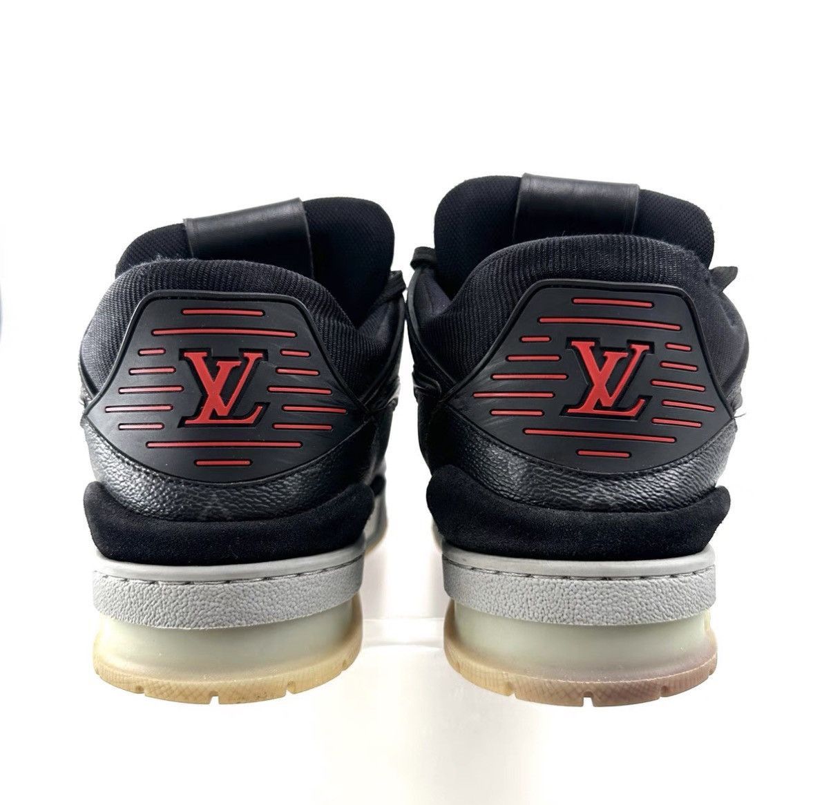 Louis Vuitton Black Hitop Sneakers Size 8.5 Size US 8.5 / EU 41-42 - 3 Thumbnail