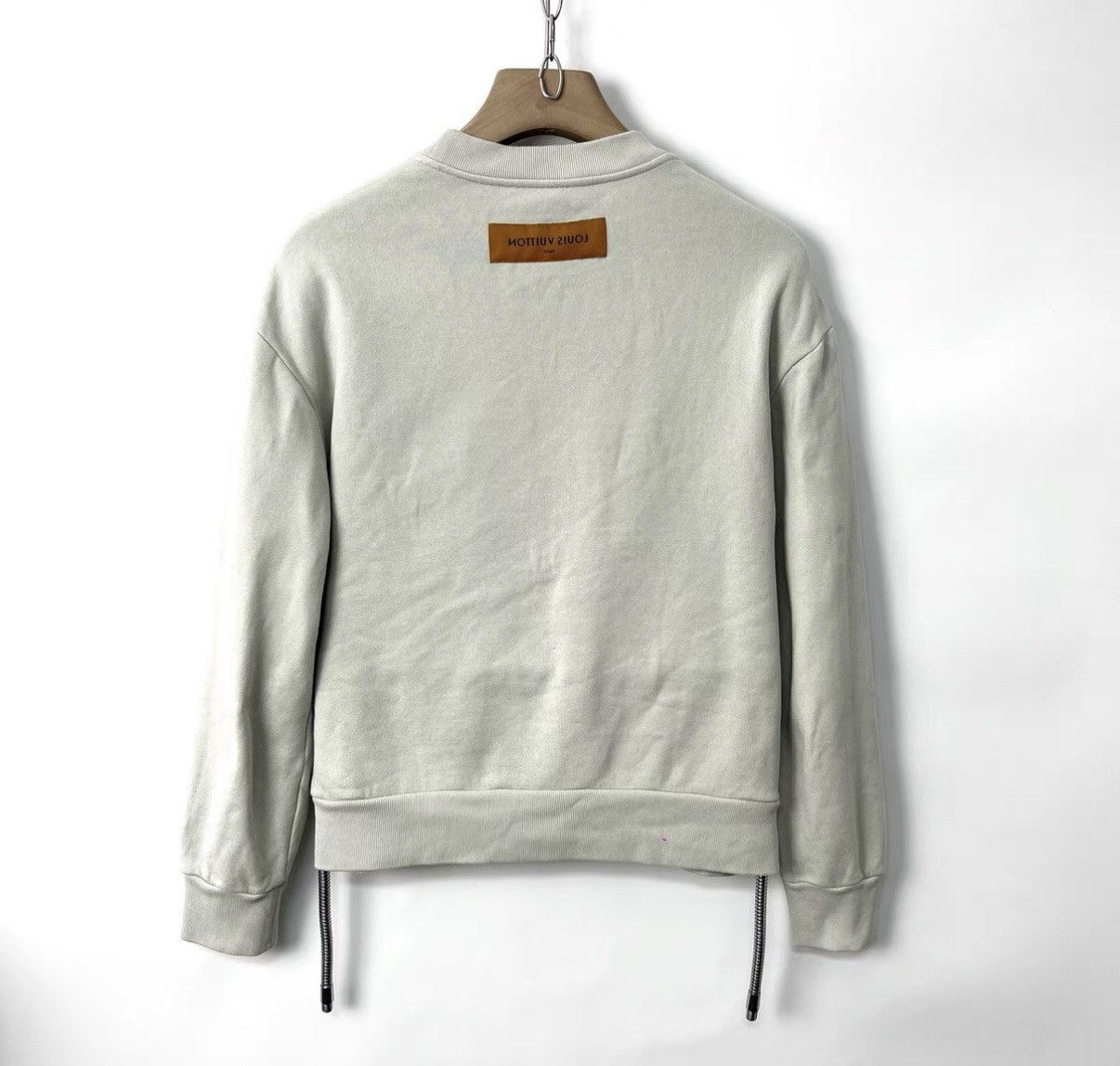 Louis Vuitton Gray Embroidered Long Sleeve Sweatshirt XS Size US XS / EU 42 / 0 - 2 Thumbnail