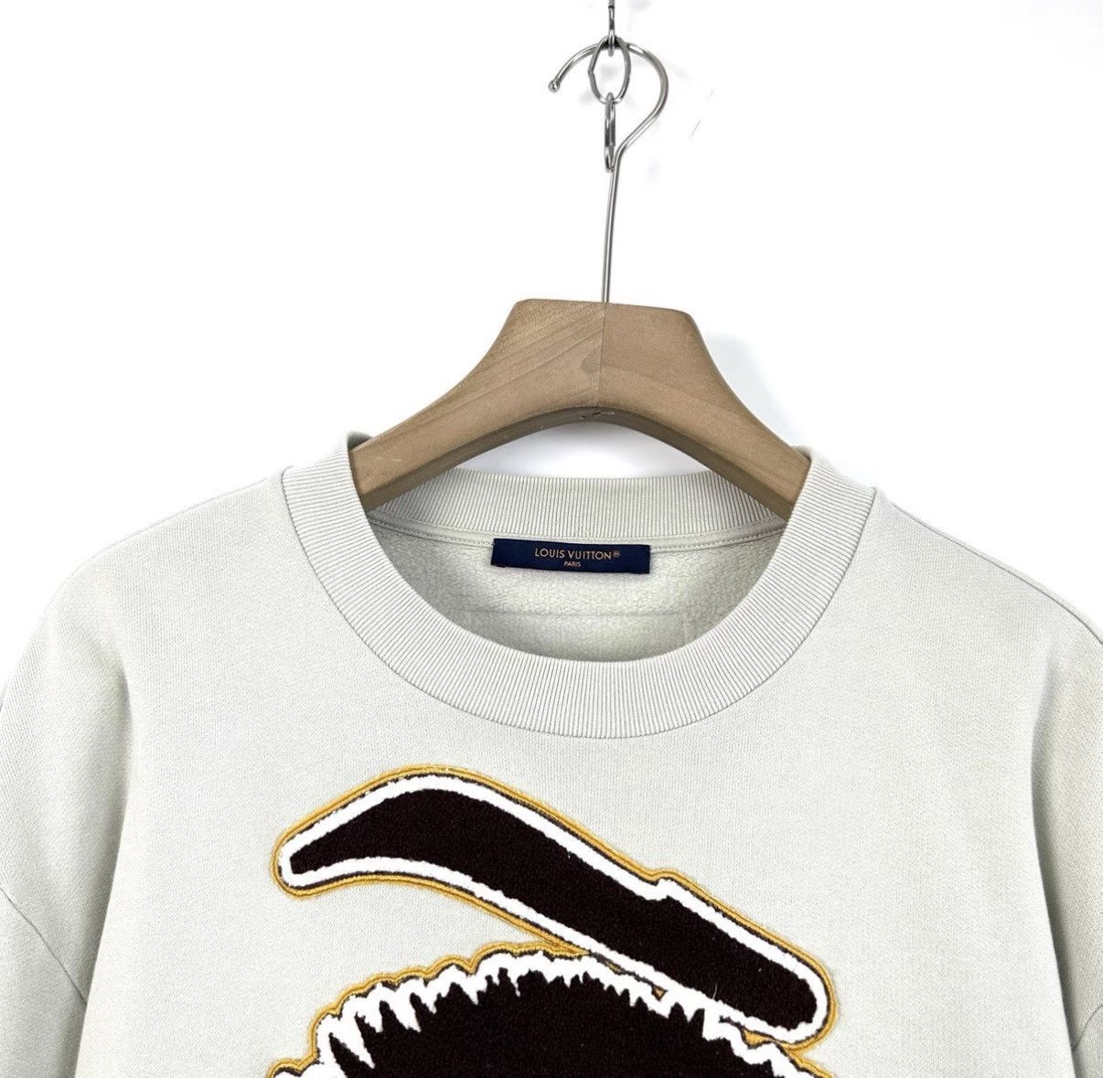 Louis Vuitton Gray Eye Graphic Sweatshirt, Size L Size US L / EU 52-54 / 3 - 3 Thumbnail