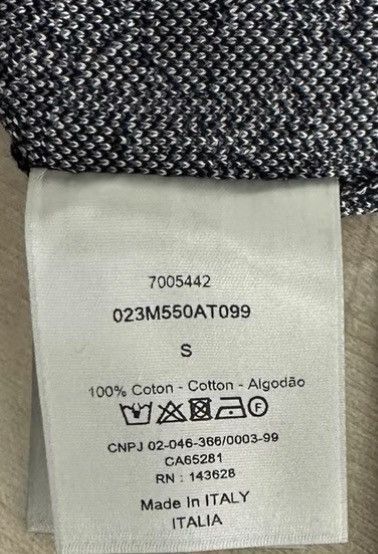 Dior Black Patterned Long Sleeve Button-Up Shirt Size US S / EU 44-46 / 1 - 7 Thumbnail