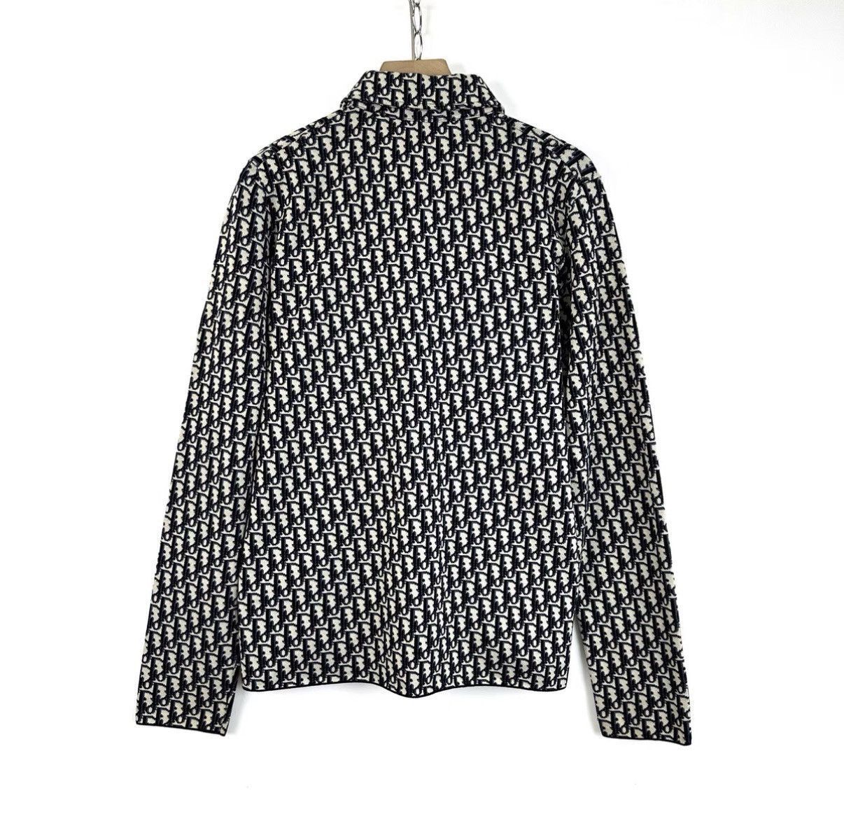 Dior Black Patterned Long Sleeve Button-Up Shirt Size US S / EU 44-46 / 1 - 2 Thumbnail