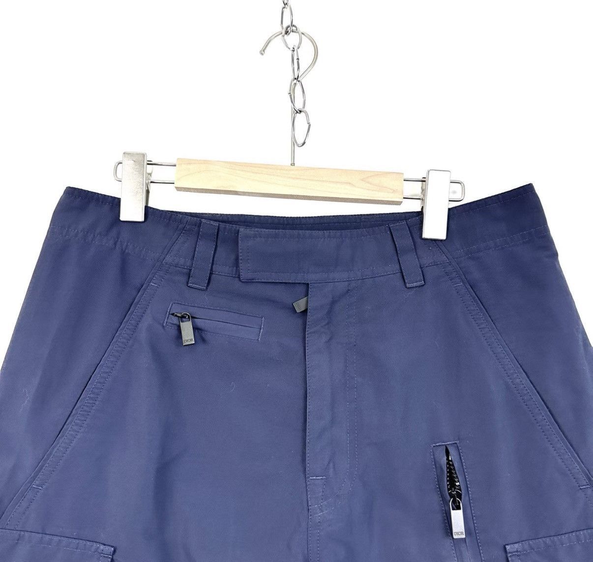 Dior Blue Cargo Shorts with Multiple Pockets Size 32 Size US 32 / EU 48 - 3 Thumbnail