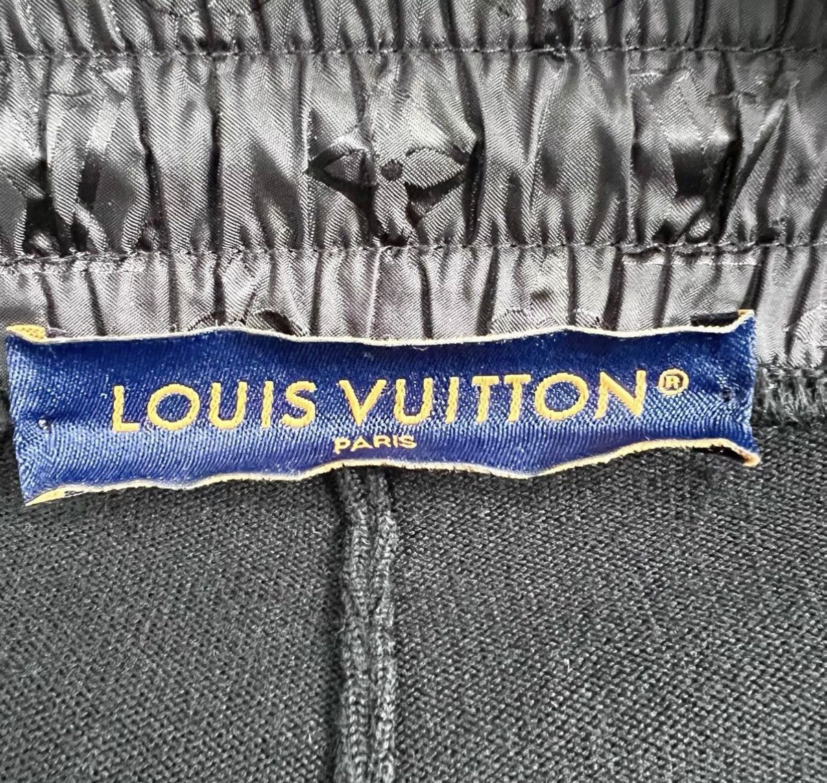 Louis Vuitton Black Drawstring Jogger Pants Size 32 Size US 32 / EU 48 - 7 Thumbnail