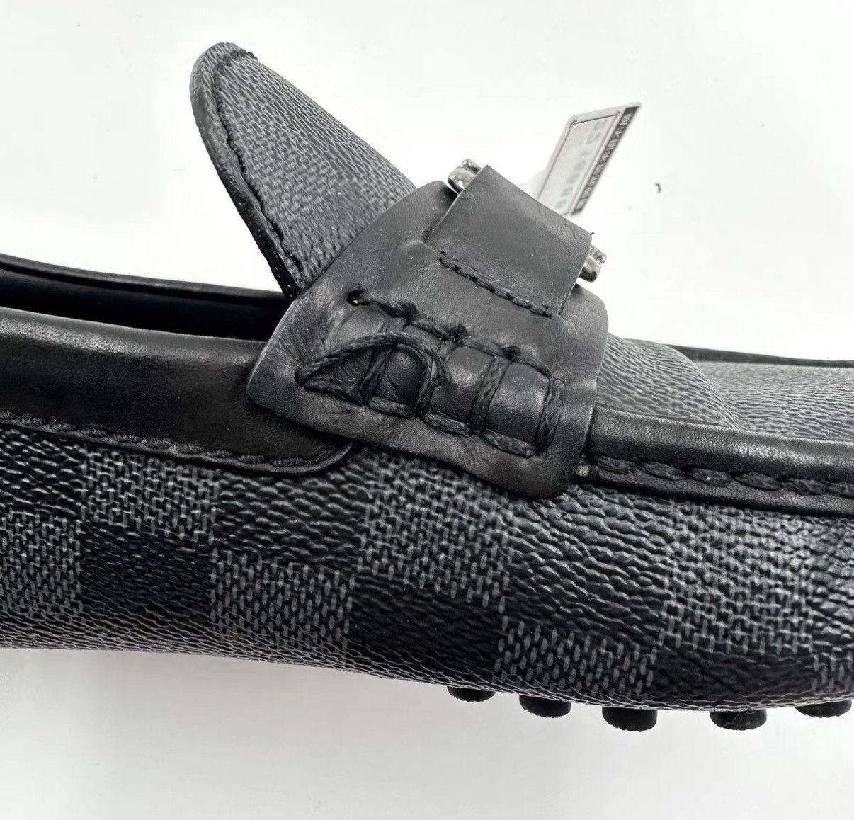 Louis Vuitton Black Slip-On Loafers Size US 6.5 / EU 39-40 - 8 Thumbnail