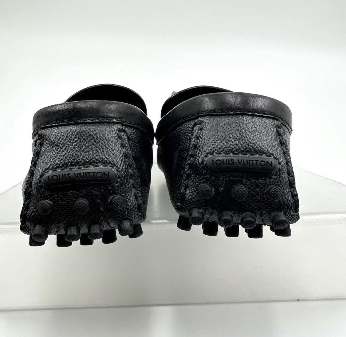 Louis Vuitton Black Slip-On Loafers Size US 6.5 / EU 39-40 - 4 Thumbnail