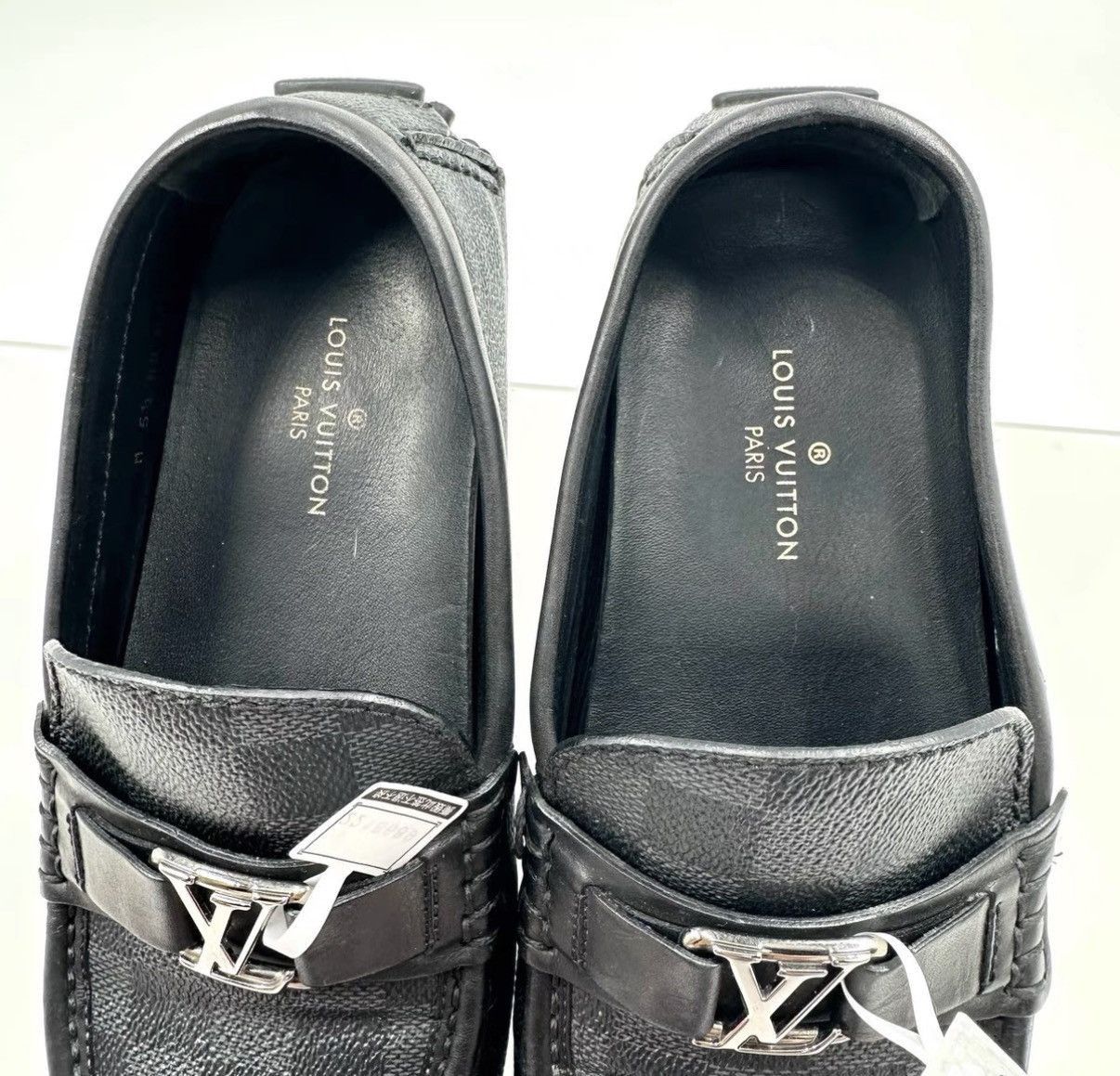 Louis Vuitton Black Slip-On Loafers Size US 6.5 / EU 39-40 - 5 Thumbnail