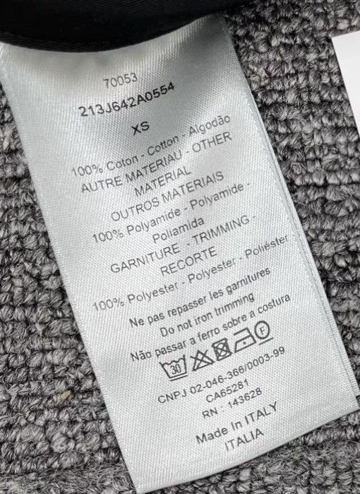 Dior Black Long Sleeve Shirt with Utility Pocket Size US XS / EU 42 / 0 - 7 Thumbnail