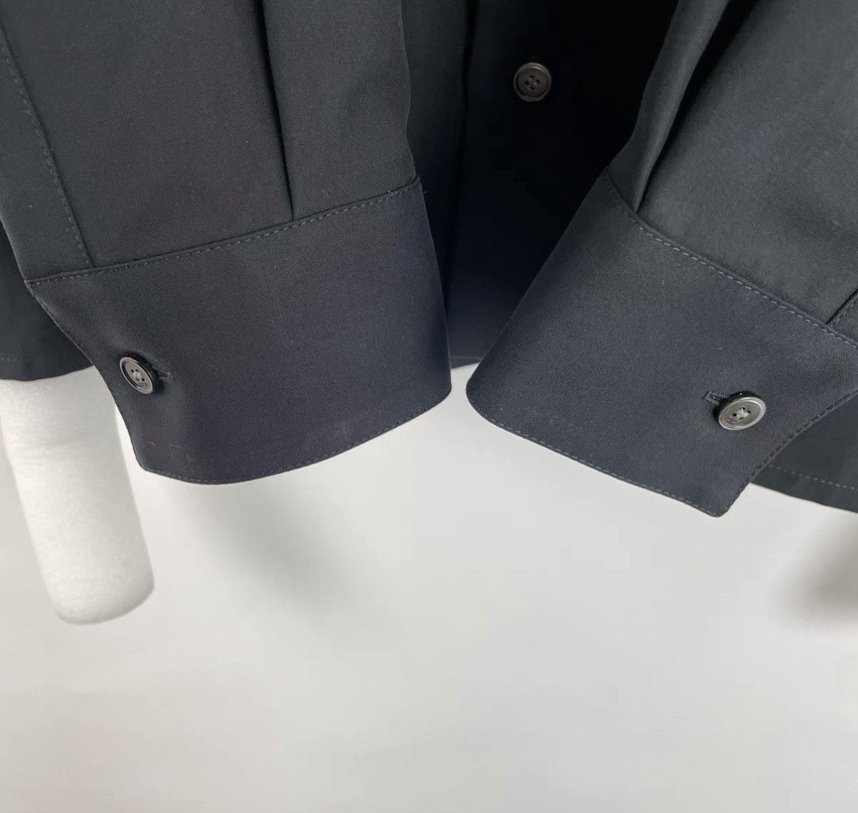 Dior Black Long Sleeve Button-Up Shirt Size US XXS / EU 40 - 5 Thumbnail