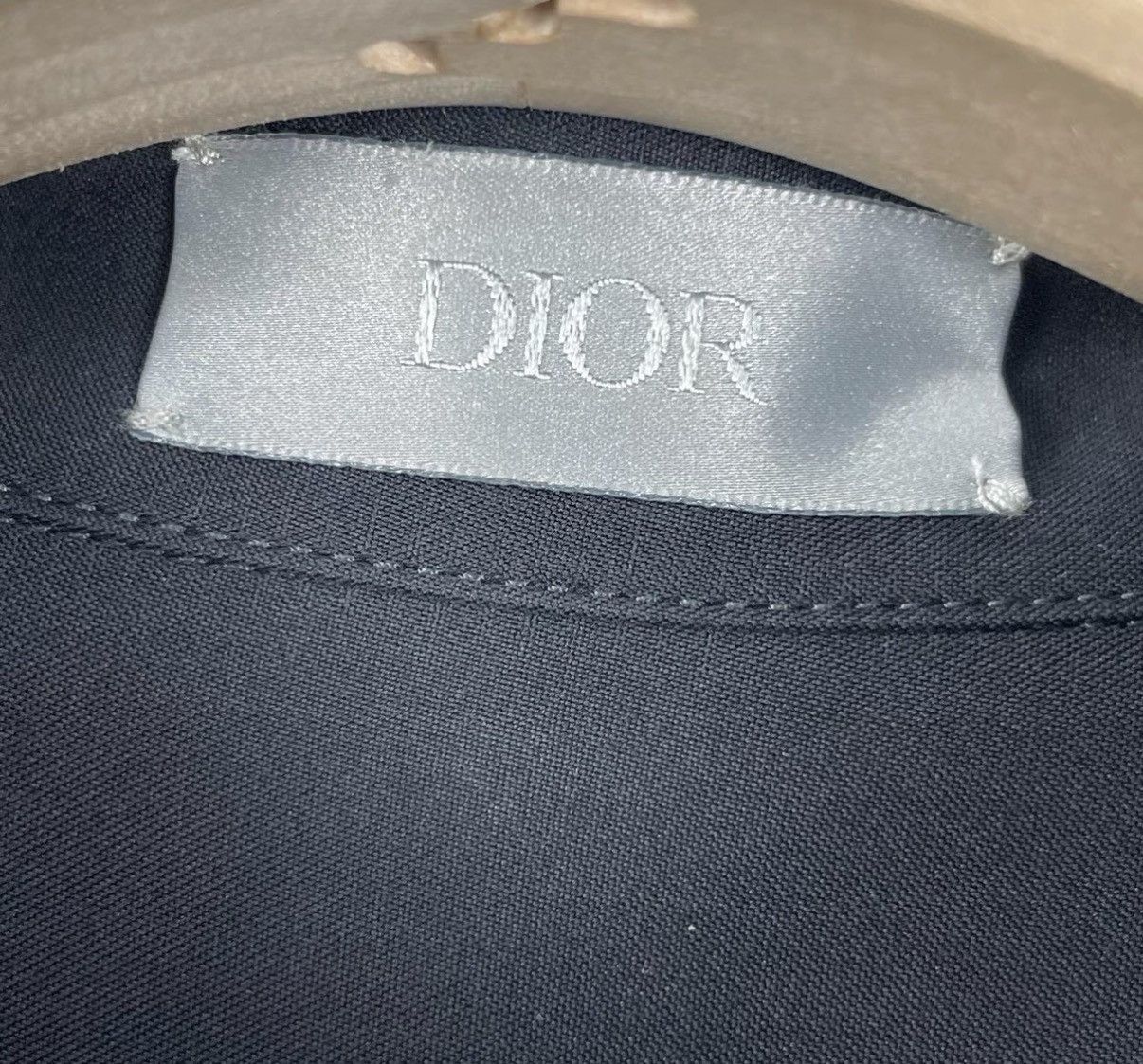 Dior Black Long Sleeve Button-Up Shirt Size US XXS / EU 40 - 3 Thumbnail