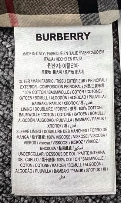Burberry Black Long Coat with Collar and Button Closure Size US M / EU 48-50 / 2 - 8 Thumbnail