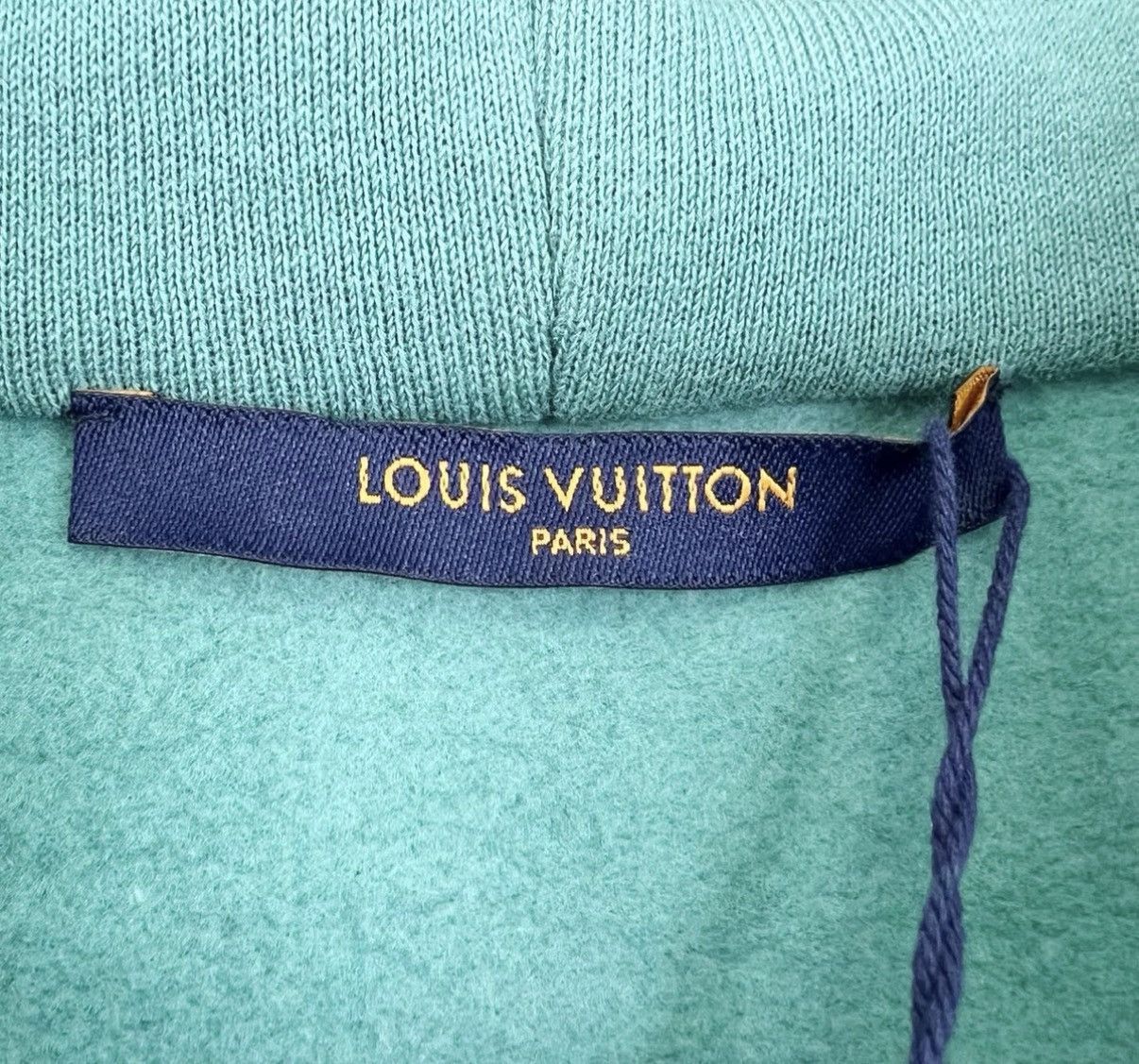 Louis Vuitton Green XXL Hoodie with Drawstrings and Front Pocket Size US XXL / EU 58 / 5 - 5 Thumbnail