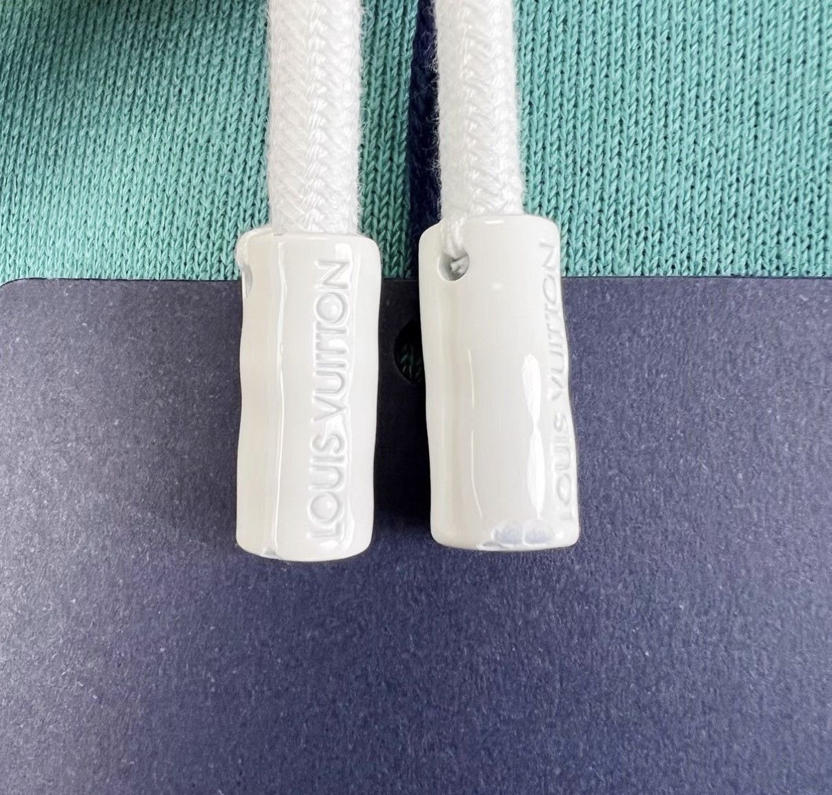 Louis Vuitton Green XXL Hoodie with Drawstrings and Front Pocket Size US XXL / EU 58 / 5 - 7 Thumbnail