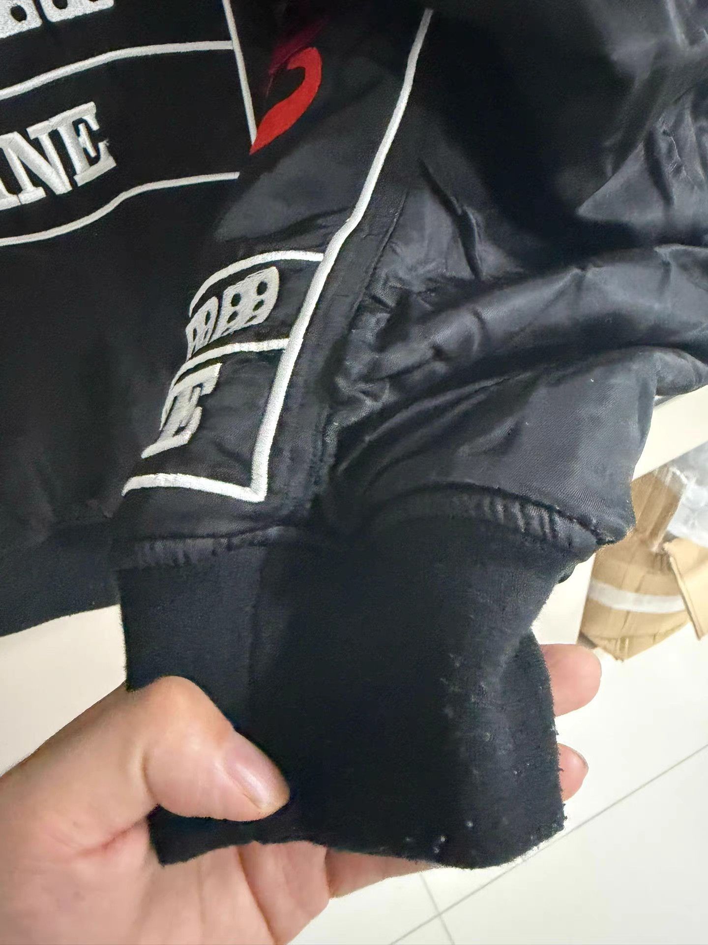 KTZ Black Graphic Bomber Jacket XS Size US XS / EU 42 / 0 - 4 Thumbnail