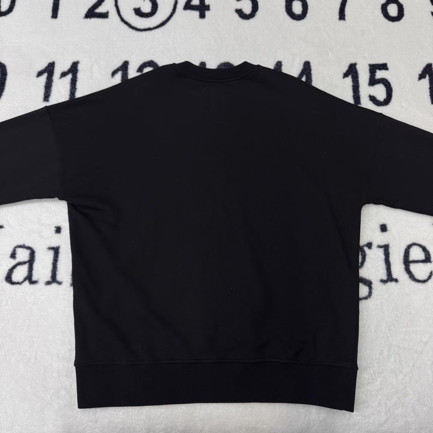 Rick Owens Black Oversized Sweatshirt with Geometric Logo Size US M / EU 48-50 / 2 - 3 Thumbnail