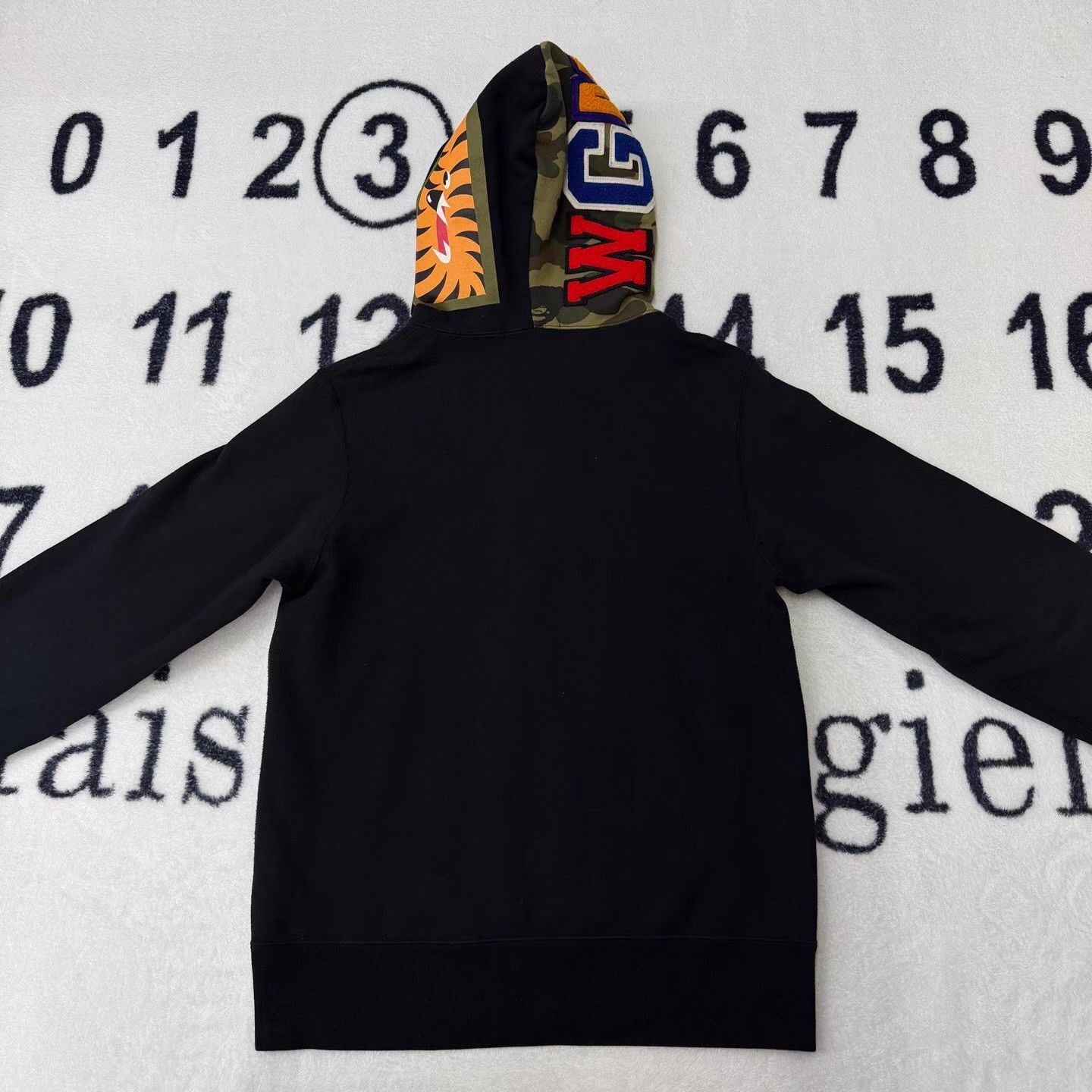 Bape Black Camo Shark Hoodie with Zip Front Size US M / EU 48-50 / 2 - 3 Thumbnail