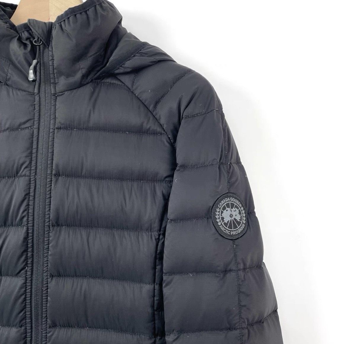 Canada Goose Black Puffer Jacket with Hood, Size S Size US S / EU 44-46 / 1 - 3 Thumbnail