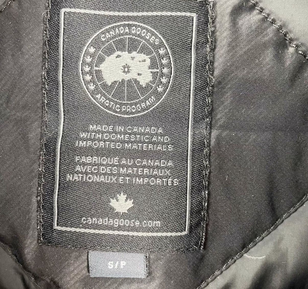 Canada Goose Black Puffer Jacket with Hood, Size S Size US S / EU 44-46 / 1 - 7 Thumbnail