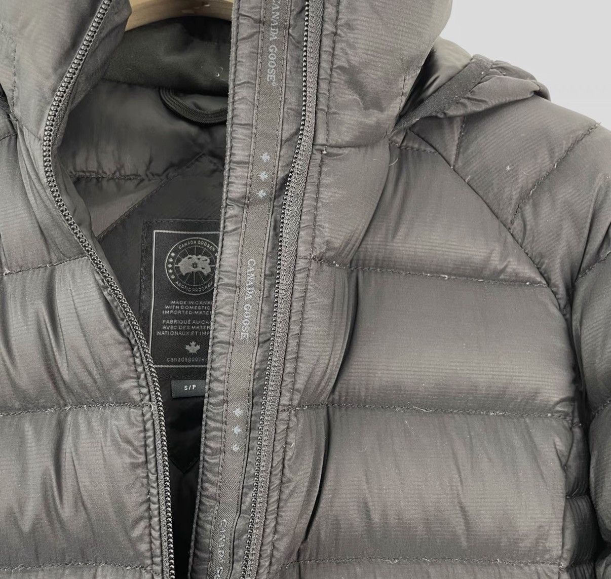 Canada Goose Black Puffer Jacket with Hood, Size S Size US S / EU 44-46 / 1 - 6 Thumbnail