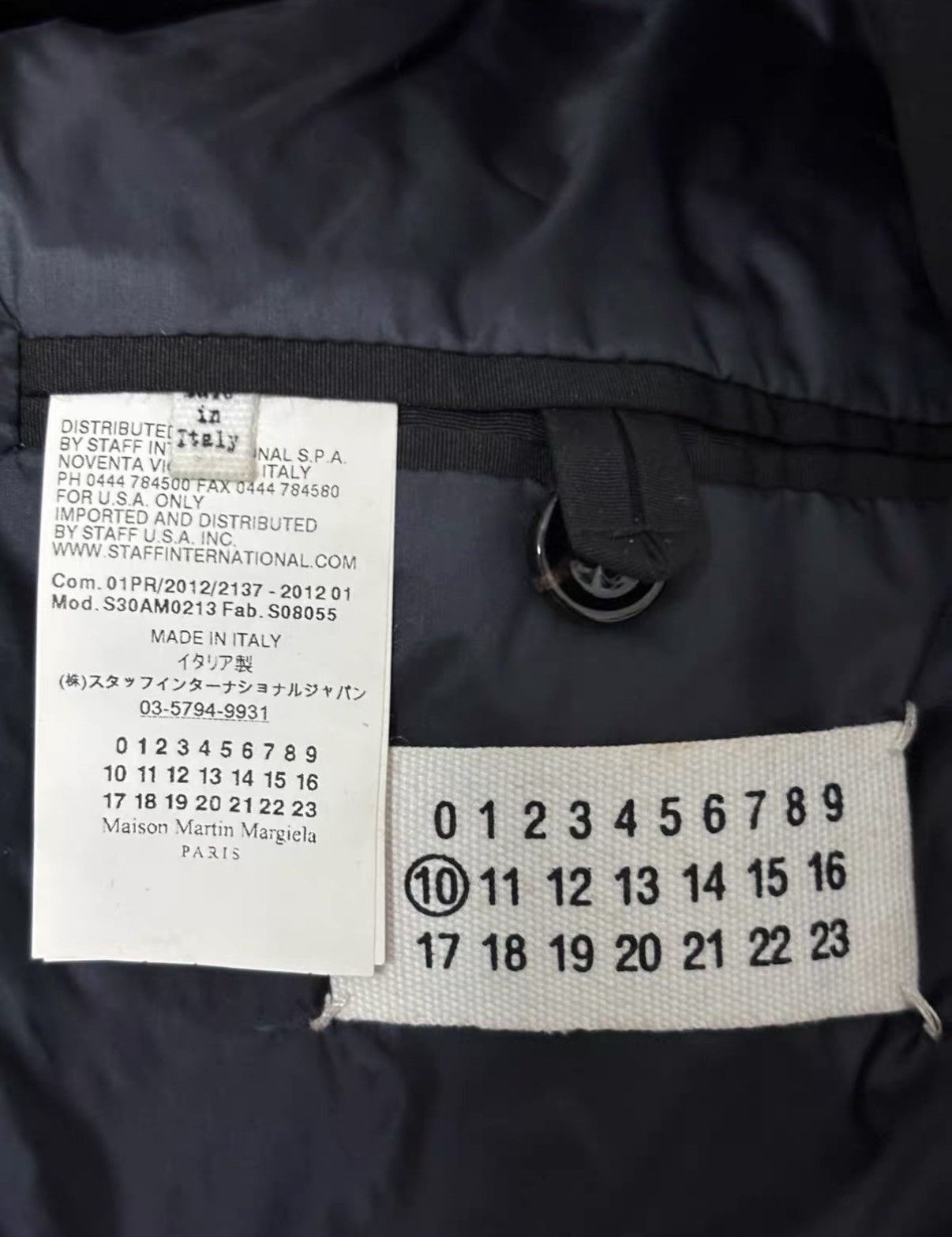 Maison Margiela Black Color Block Lightweight Jacket Size M Size US M / EU 48-50 / 2 - 3 Thumbnail