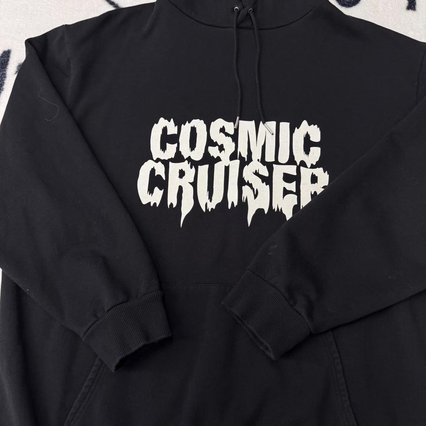 Celine Black 'COSMIC CRUISER' Graphic Hoodie Size US M / EU 48-50 / 2 - 3 Thumbnail