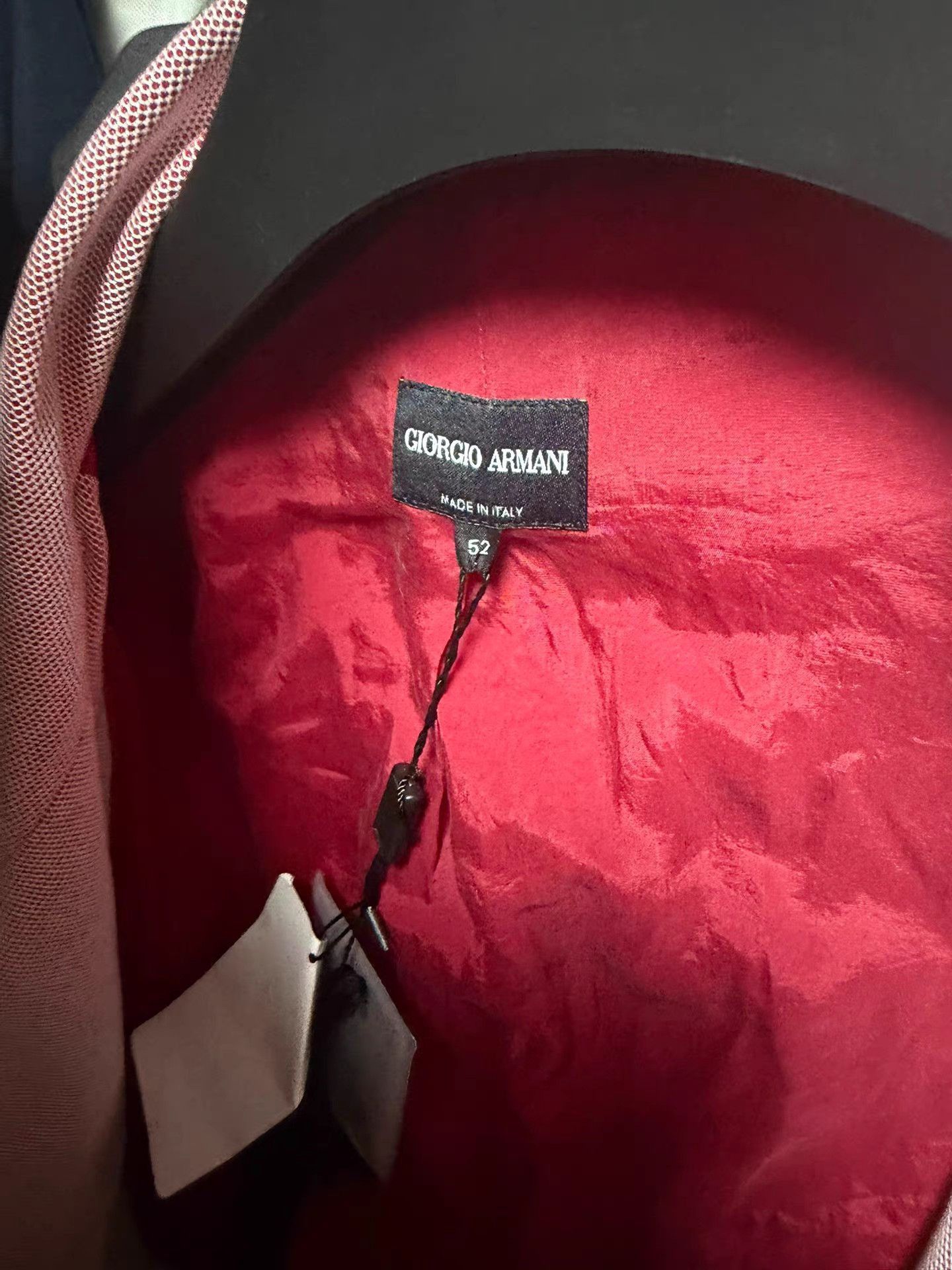 Giorgio Armani Pink Lightweight Blazer - Size L Size US L / EU 52-54 / 3 - 4 Thumbnail