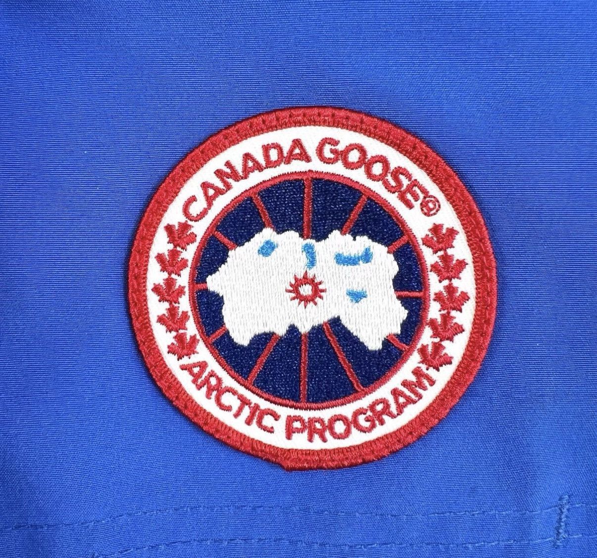 Canada Goose Blue Heavy Winter Coat with Fur Hood Size US XS / EU 42 / 0 - 5 Thumbnail