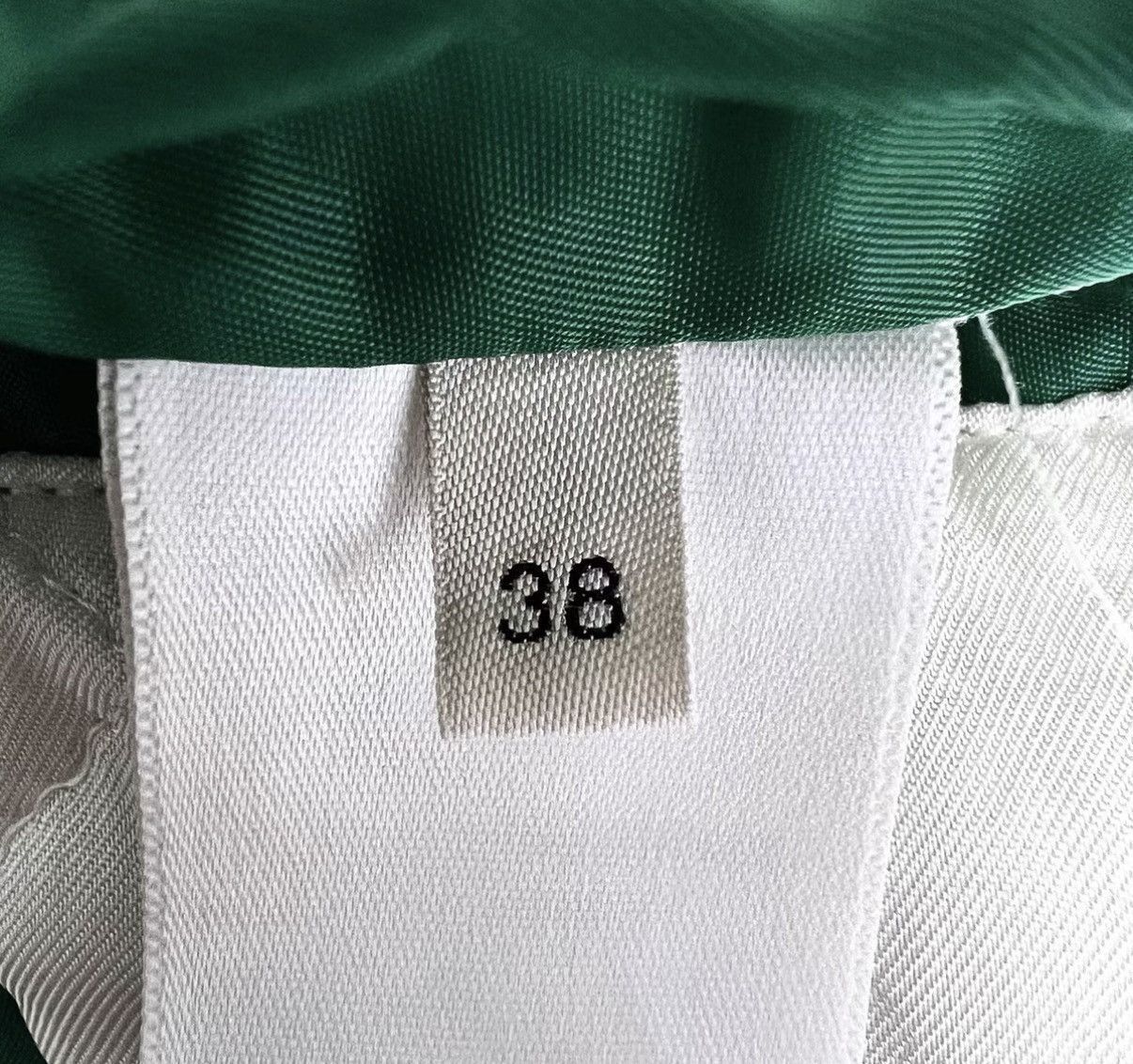 Celine Green Varsity Style Bomber Jacket Size US S / EU 44-46 / 1 - 6 Thumbnail