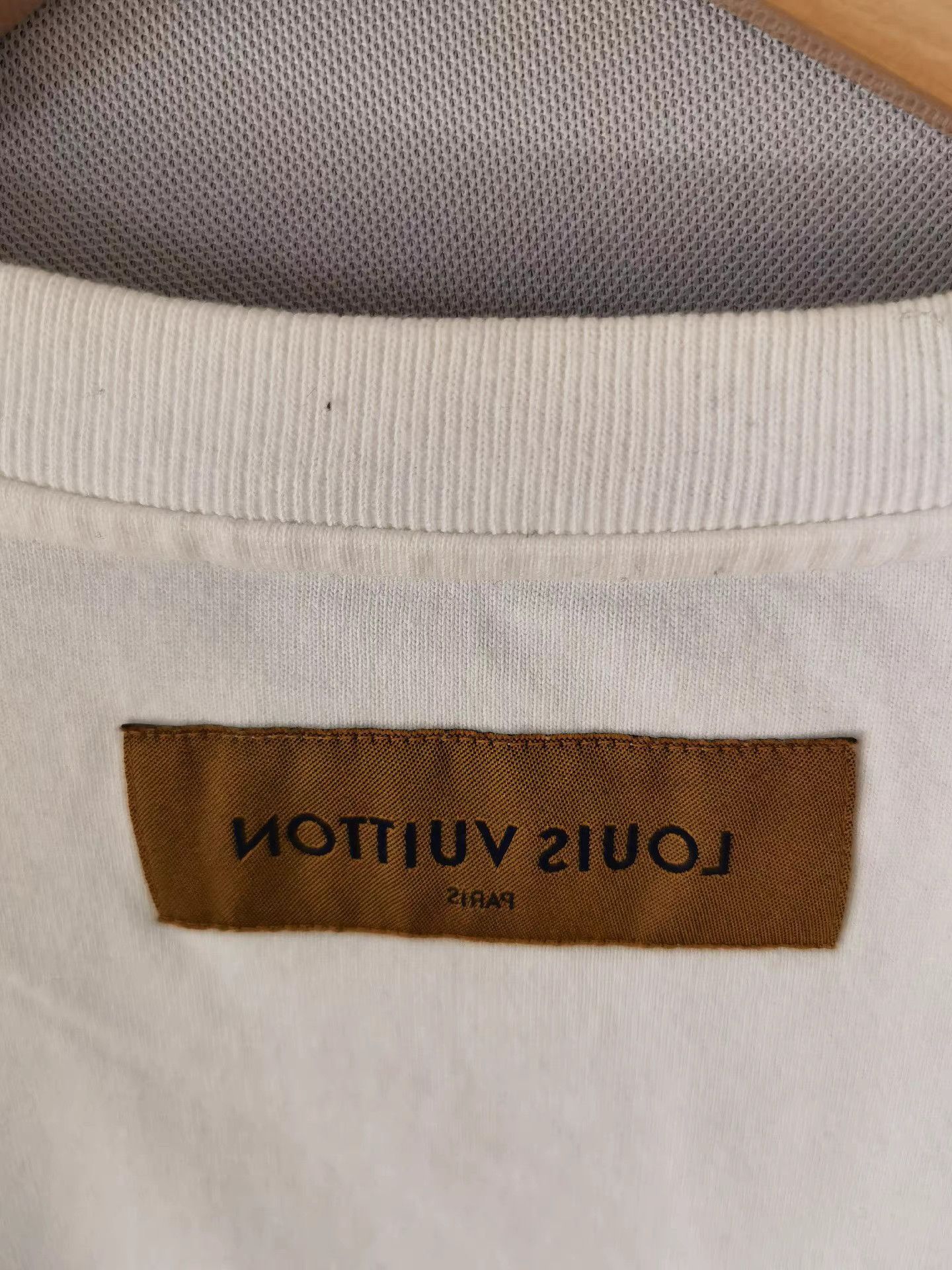Louis Vuitton White Short-Sleeve Graphic T-Shirt Size US L / EU 52-54 / 3 - 3 Thumbnail
