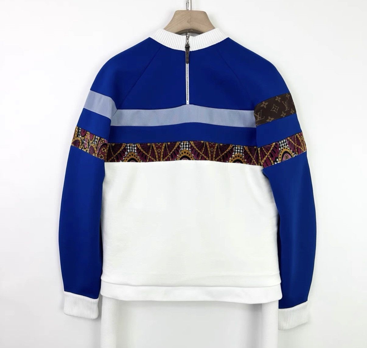 Louis Vuitton Blue Striped Patterned Long Sleeve Sweatshirt Size US S / EU 44-46 / 1 - 2 Thumbnail