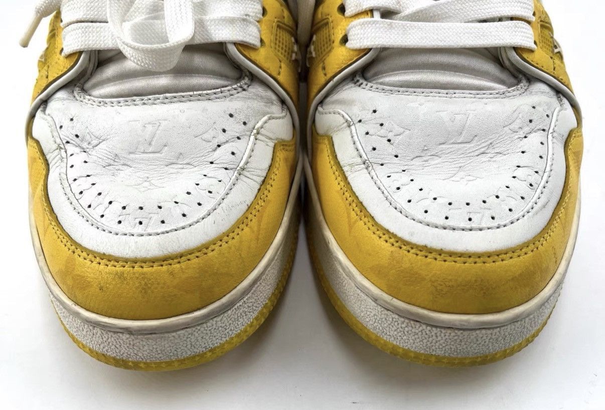 Louis Vuitton Yellow Low-Top Sneakers Size 8 Size US 8 / EU 41 - 9 Thumbnail