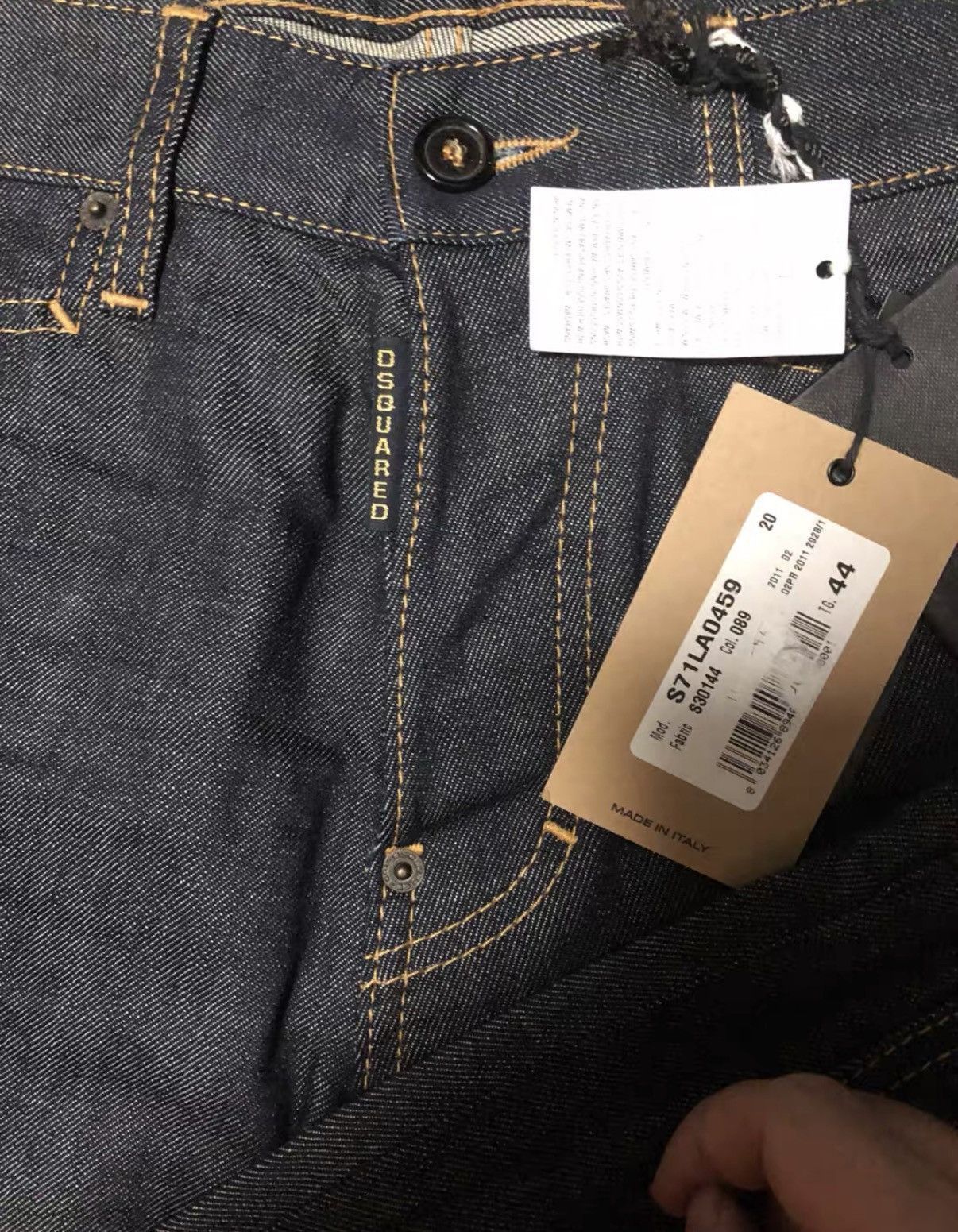 Dsquared2 Blue Denim Jeans Size 28 Size US 28 / EU 44 - 5 Thumbnail